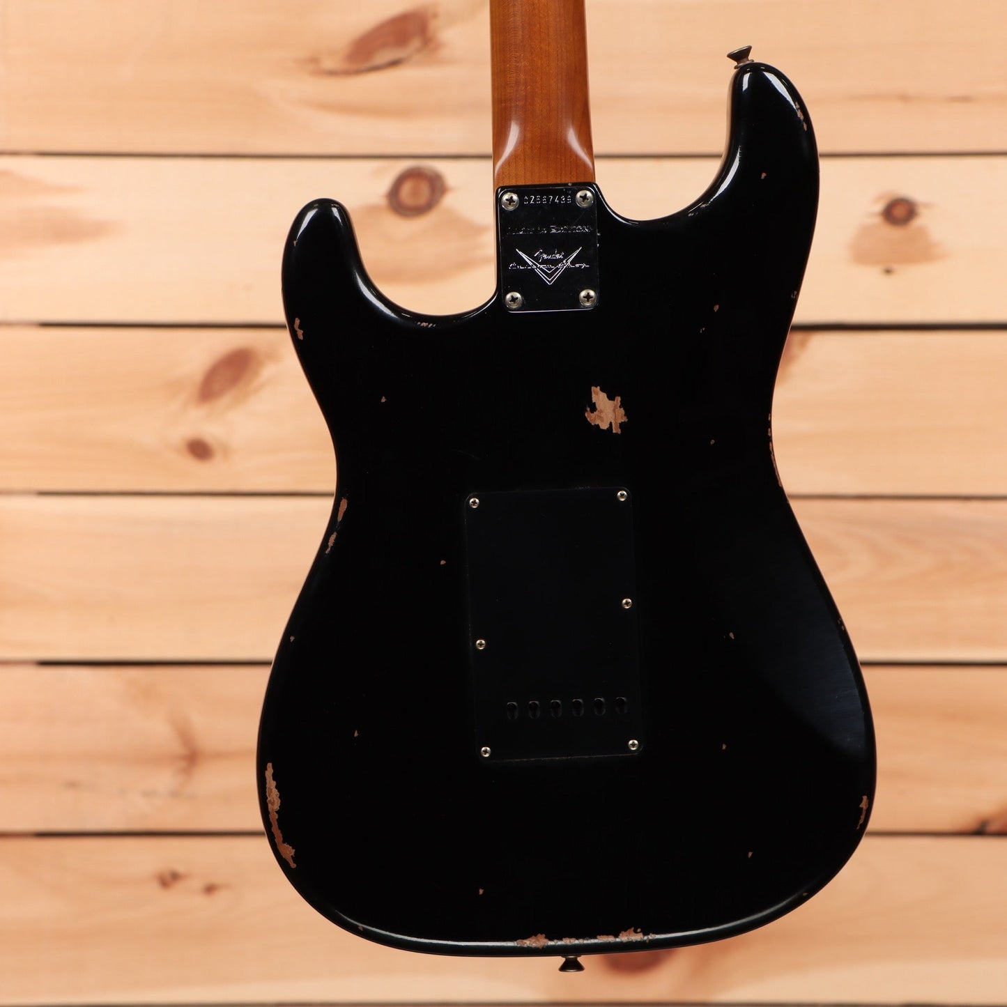 Fender Custom Shop Limited Roasted 1960 Dual Mag Stratocaster - Aged Black