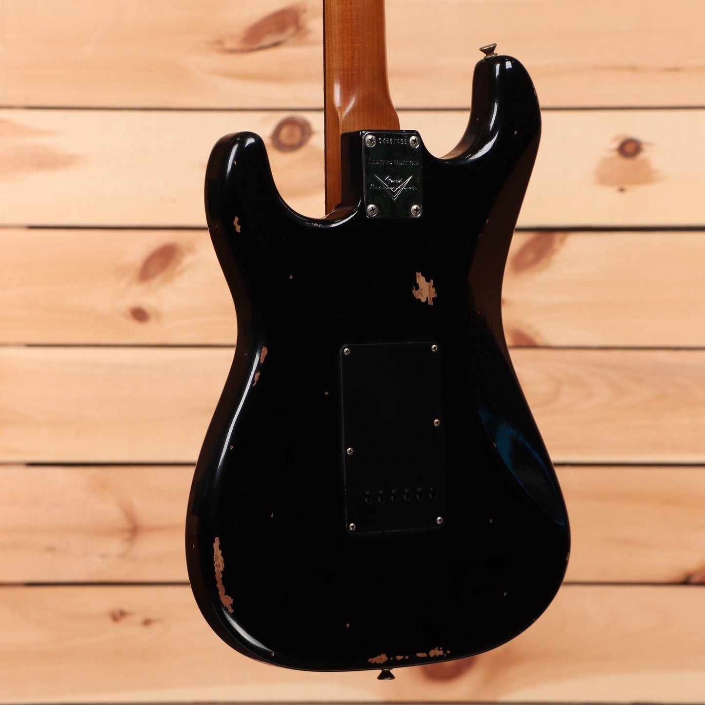 Fender Custom Shop Limited Roasted 1960 Dual Mag Stratocaster - Aged Black
