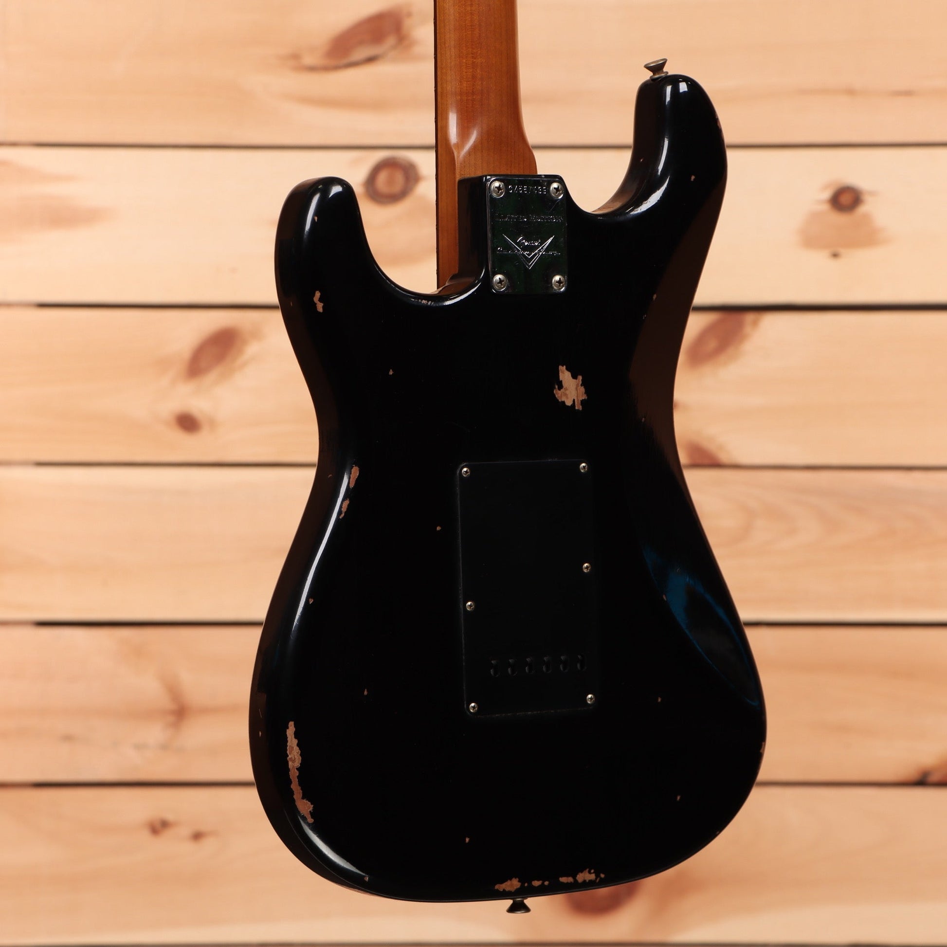 Fender Custom Shop Limited Roasted 1960 Dual Mag Stratocaster - Aged Black