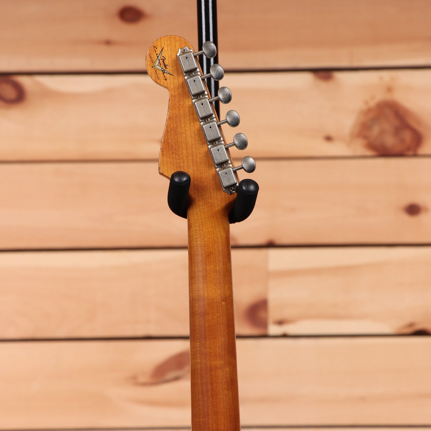 Fender Custom Shop Limited Roasted 1960 Dual Mag Stratocaster - Aged Black