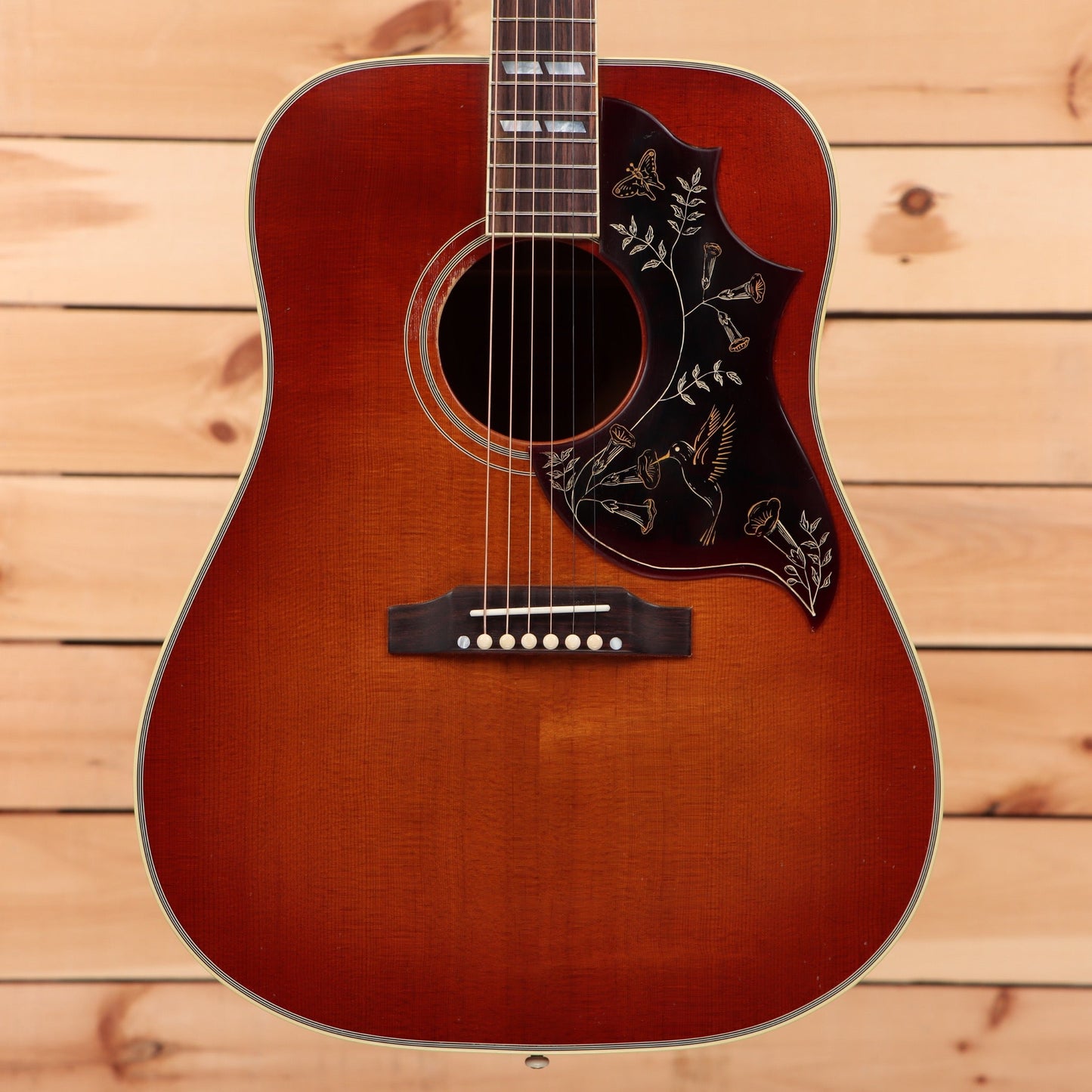 Gibson 1960 Hummingbird Light Aged - Heritage Cherry Sunburst