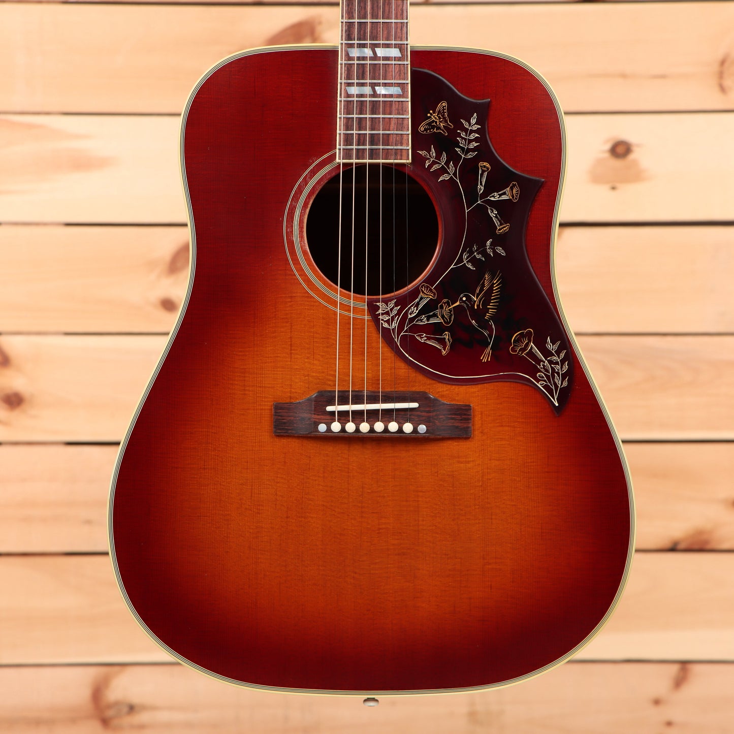 Gibson 1960 Hummingbird Light Aged - Heritage Cherry Sunburst