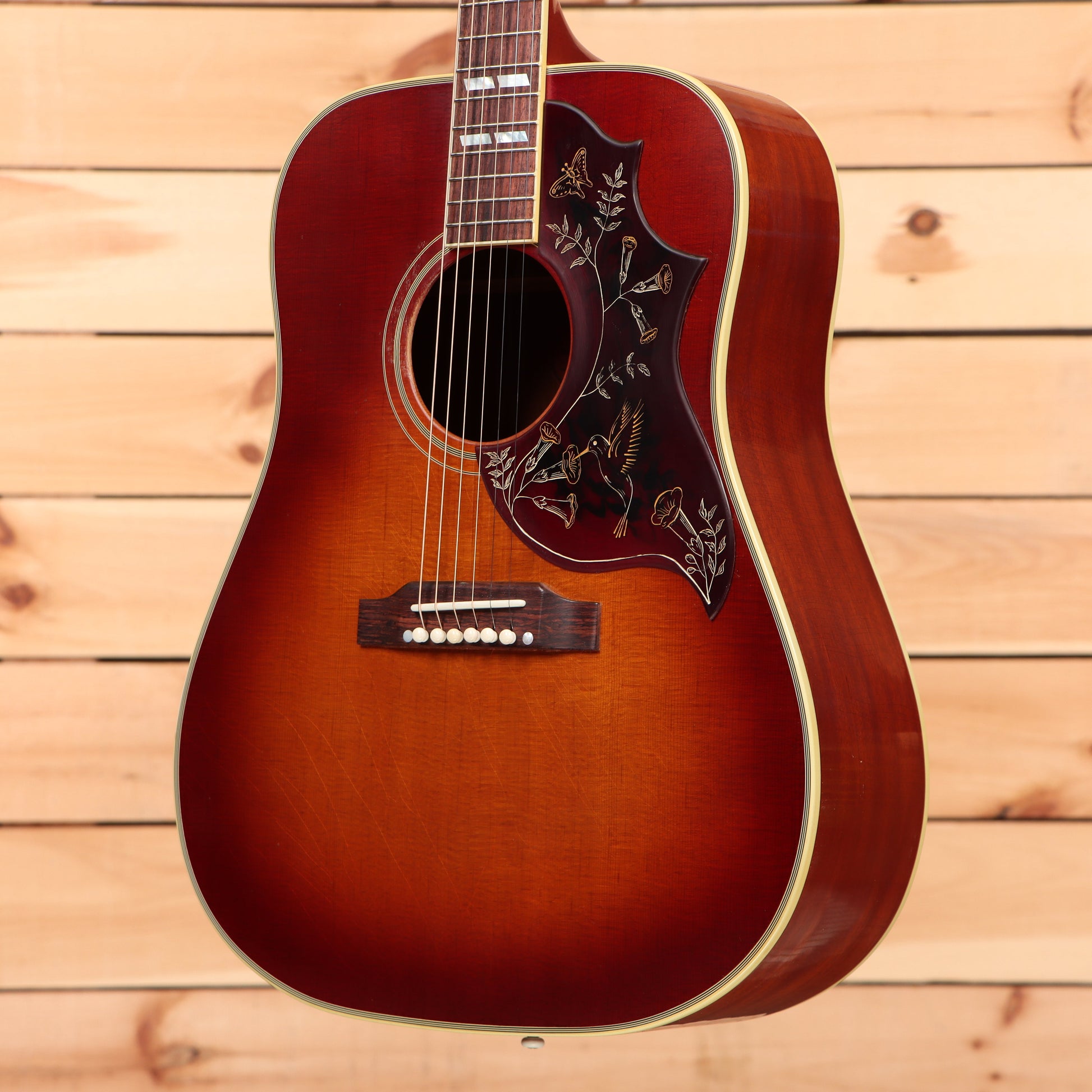 Gibson 1960 Hummingbird Light Aged - Heritage Cherry Sunburst