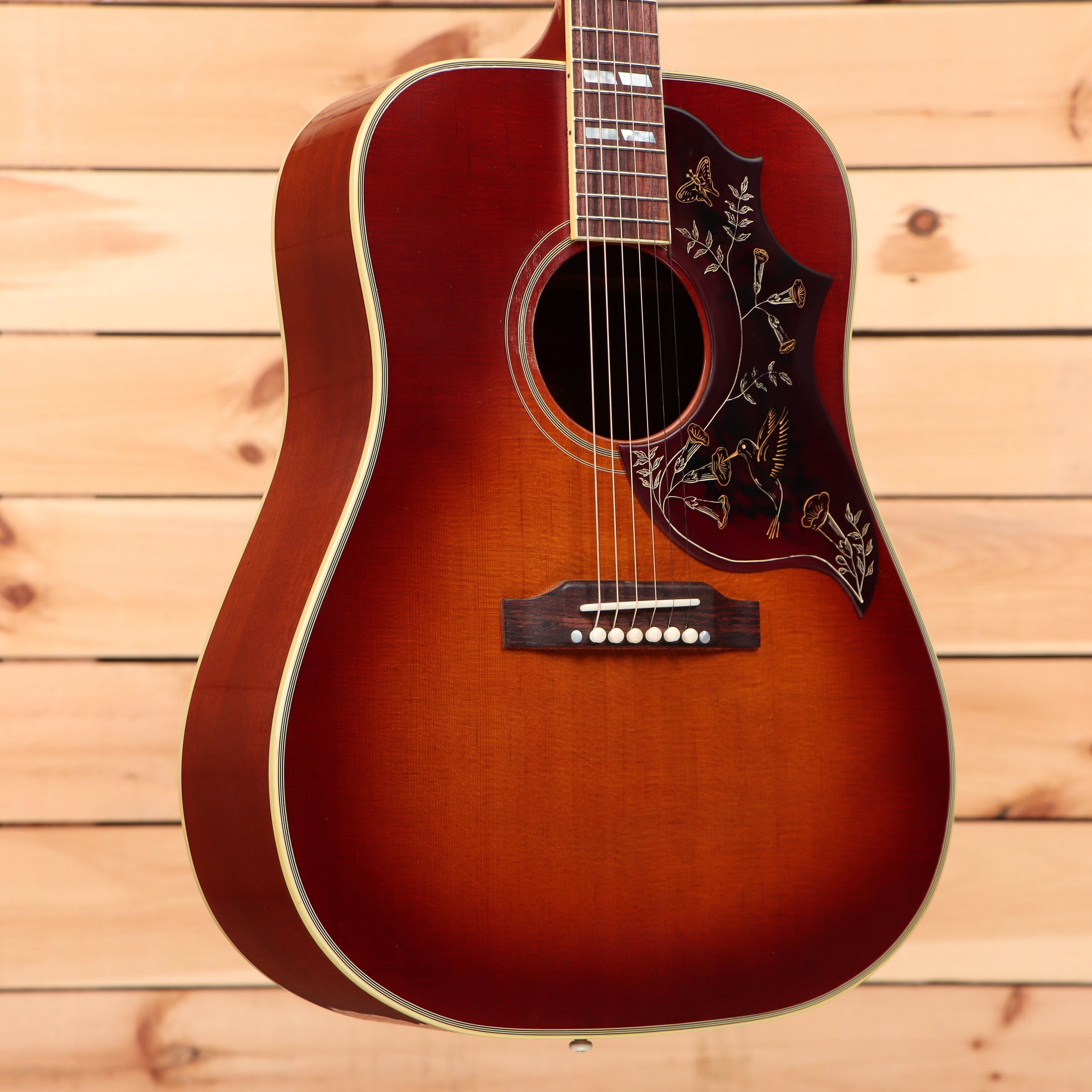 Gibson 1960 Hummingbird Light Aged - Heritage Cherry Sunburst