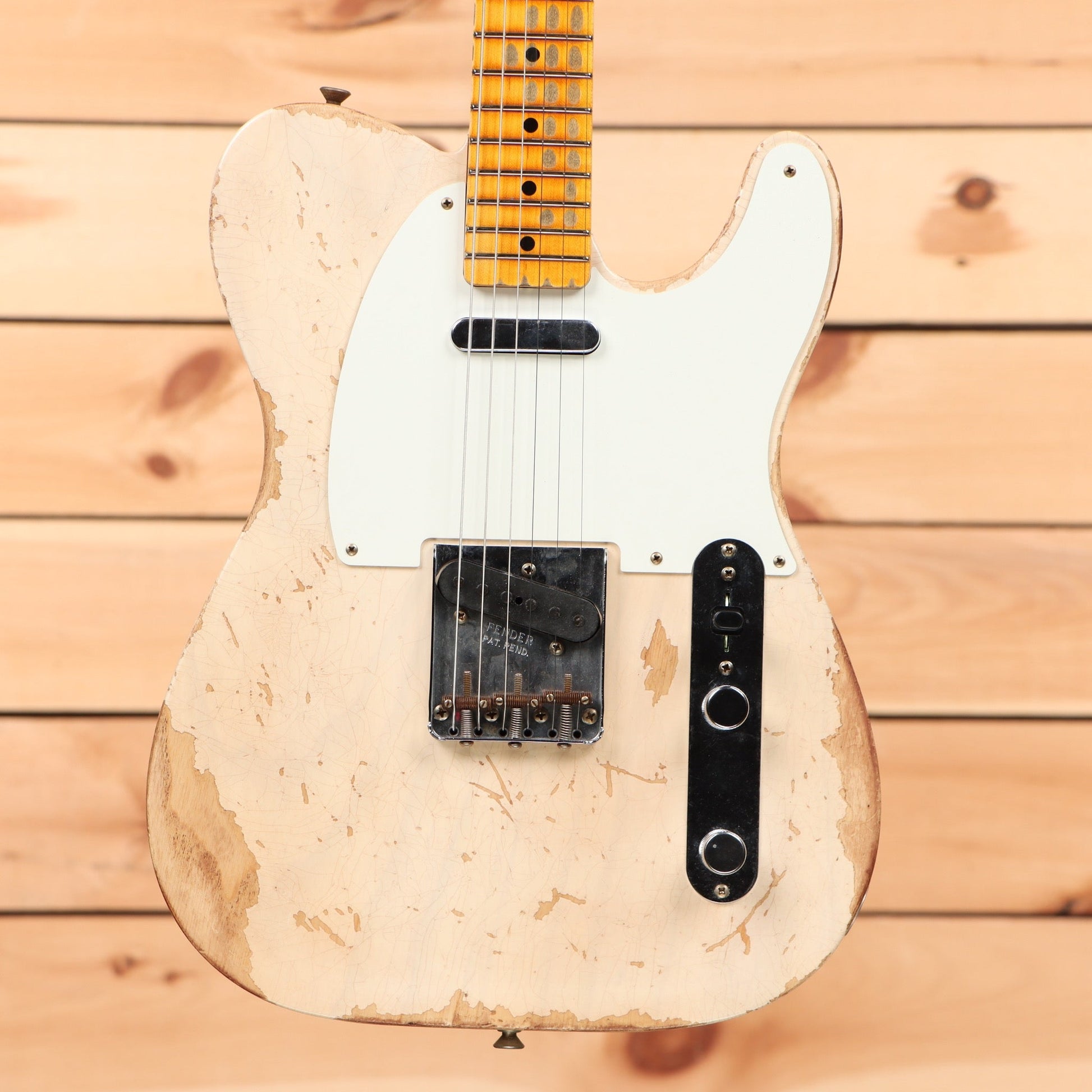 Fender Custom Shop Limited 1958 Telecaster Heavy Relic - Aged White Blonde