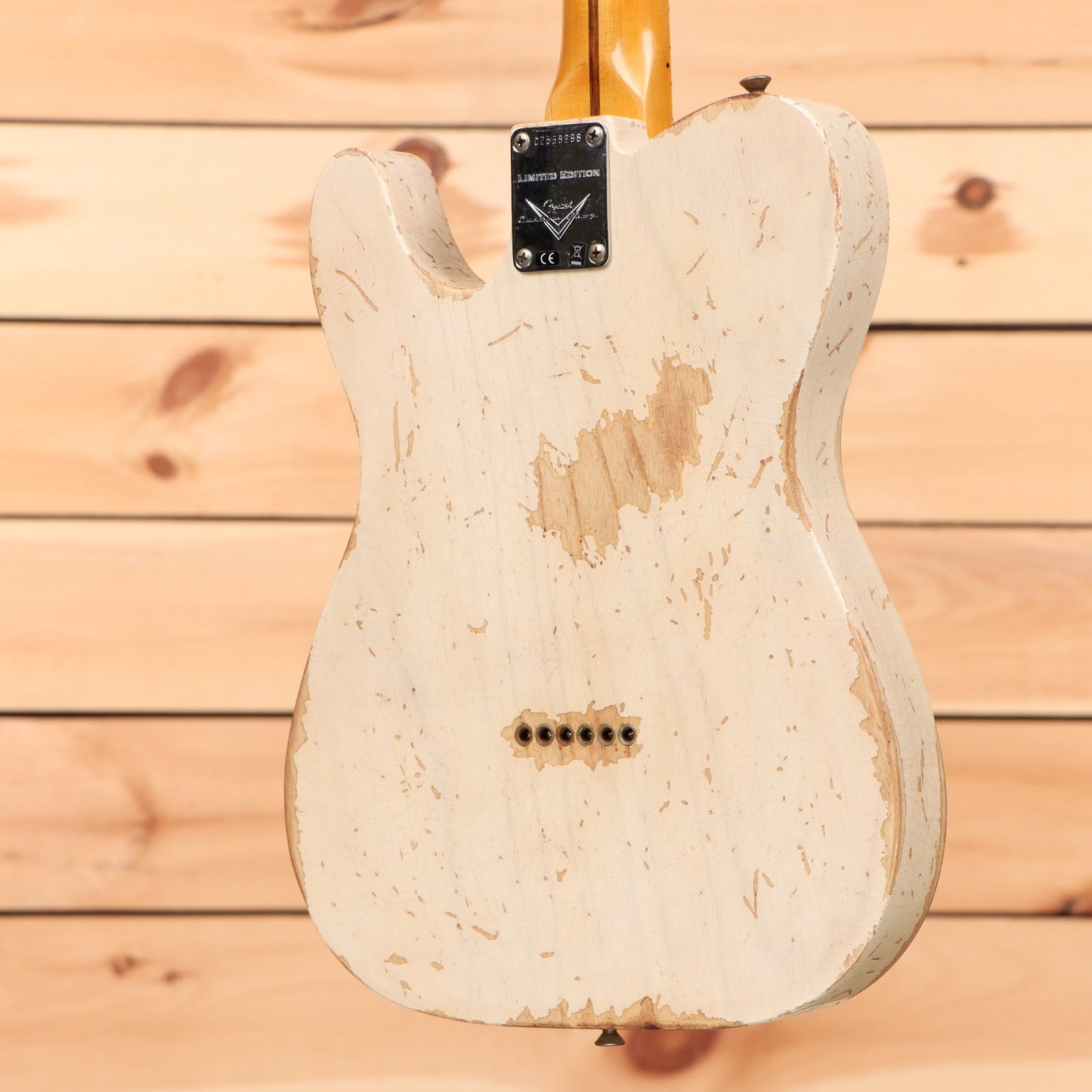Fender Custom Shop Limited 1958 Telecaster Heavy Relic - Aged White Blonde
