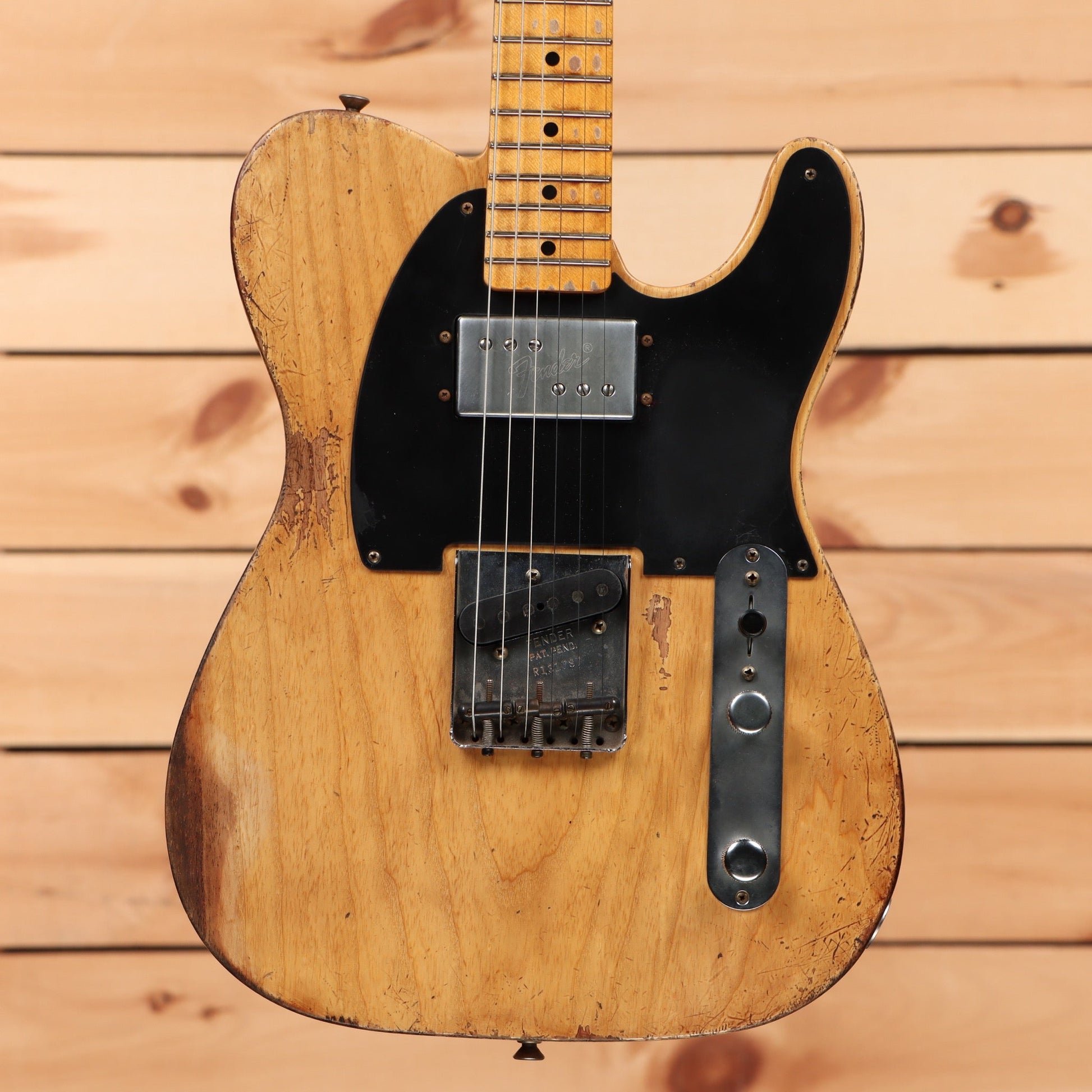 Fender Custom Shop Limited David Brown Masterbuilt 1951 CuNiFe Telecaster - Aged Natural