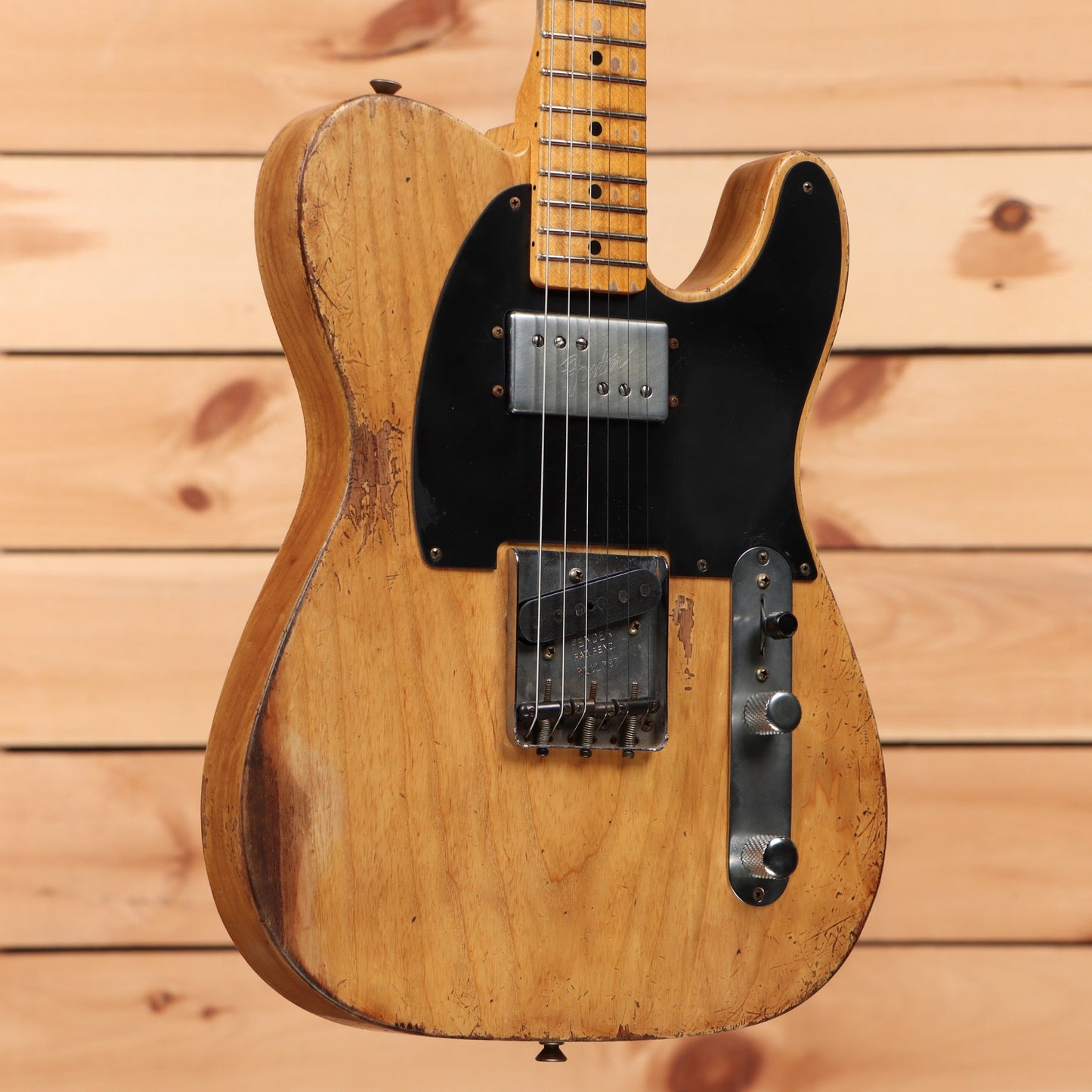 Fender Custom Shop Limited David Brown Masterbuilt 1951 CuNiFe Telecaster - Aged Natural