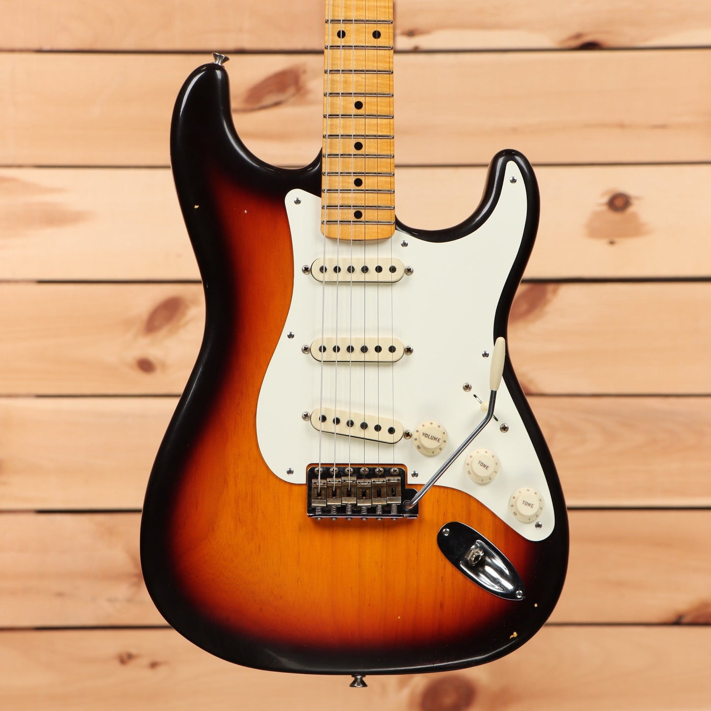 Fender Custom Shop Limited Kyle McMillin Masterbuilt 1958 Stratocaster Relic - Faded/Aged Chocolate 3 Tone Sunburst