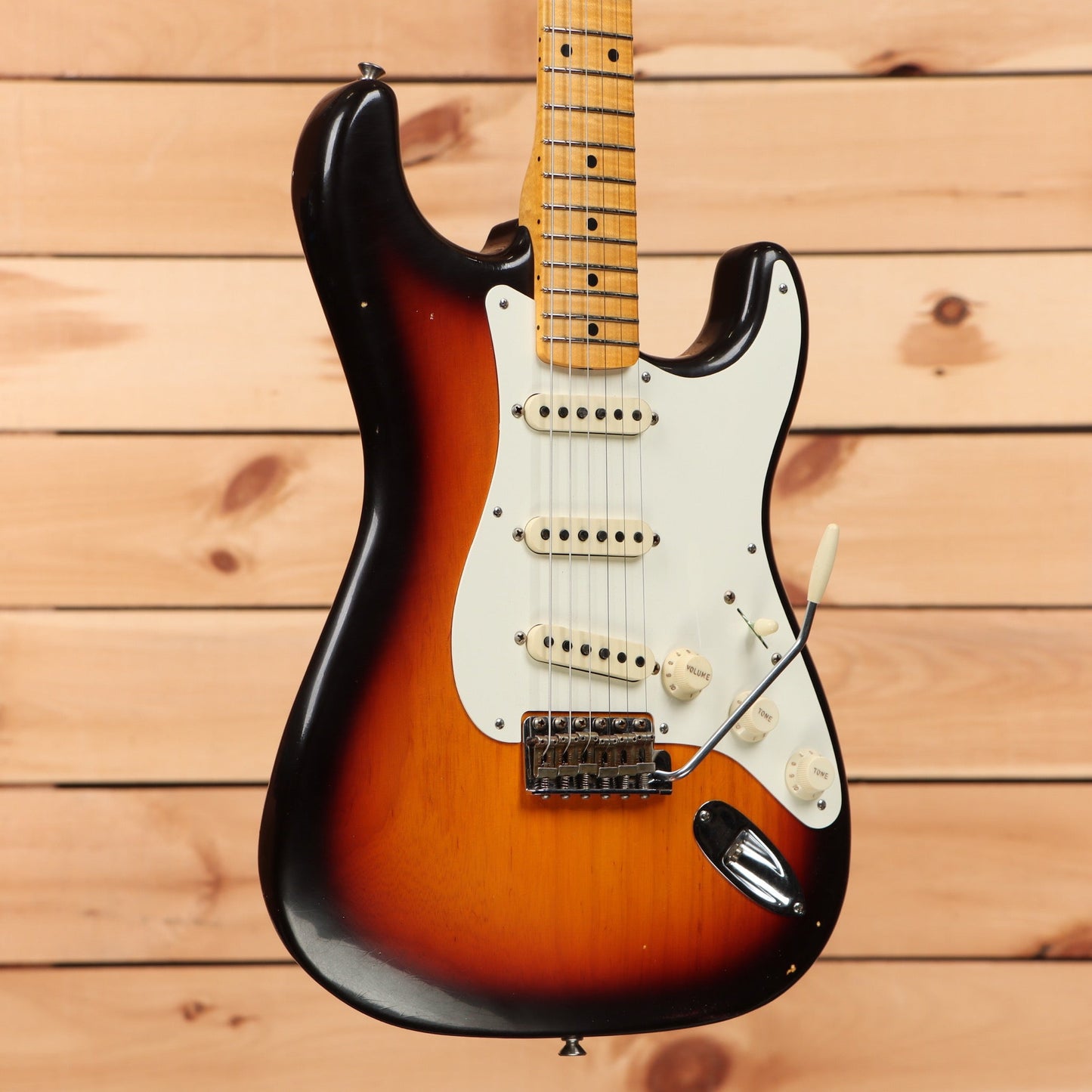 Fender Custom Shop Limited Kyle McMillin Masterbuilt 1958 Stratocaster Relic - Faded/Aged Chocolate 3 Tone Sunburst