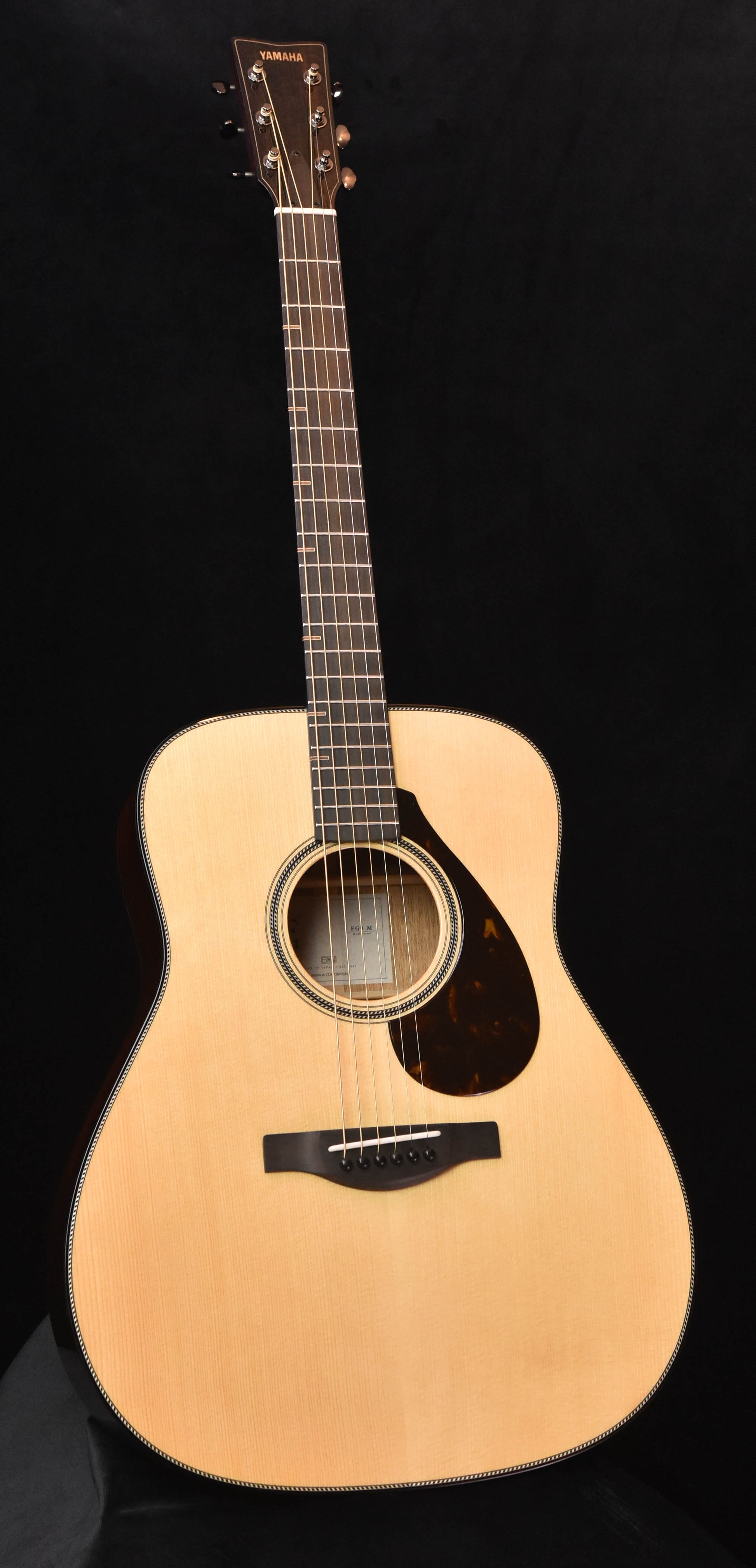 Yamaha FG9 Mahogany Dreadnought Acoustic Guitar