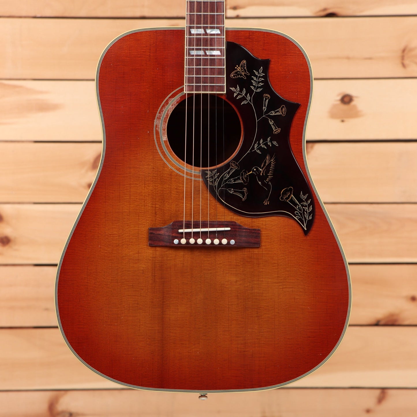 Gibson 1960 Hummingbird Light Aged - Heritage Cherry Sunburst