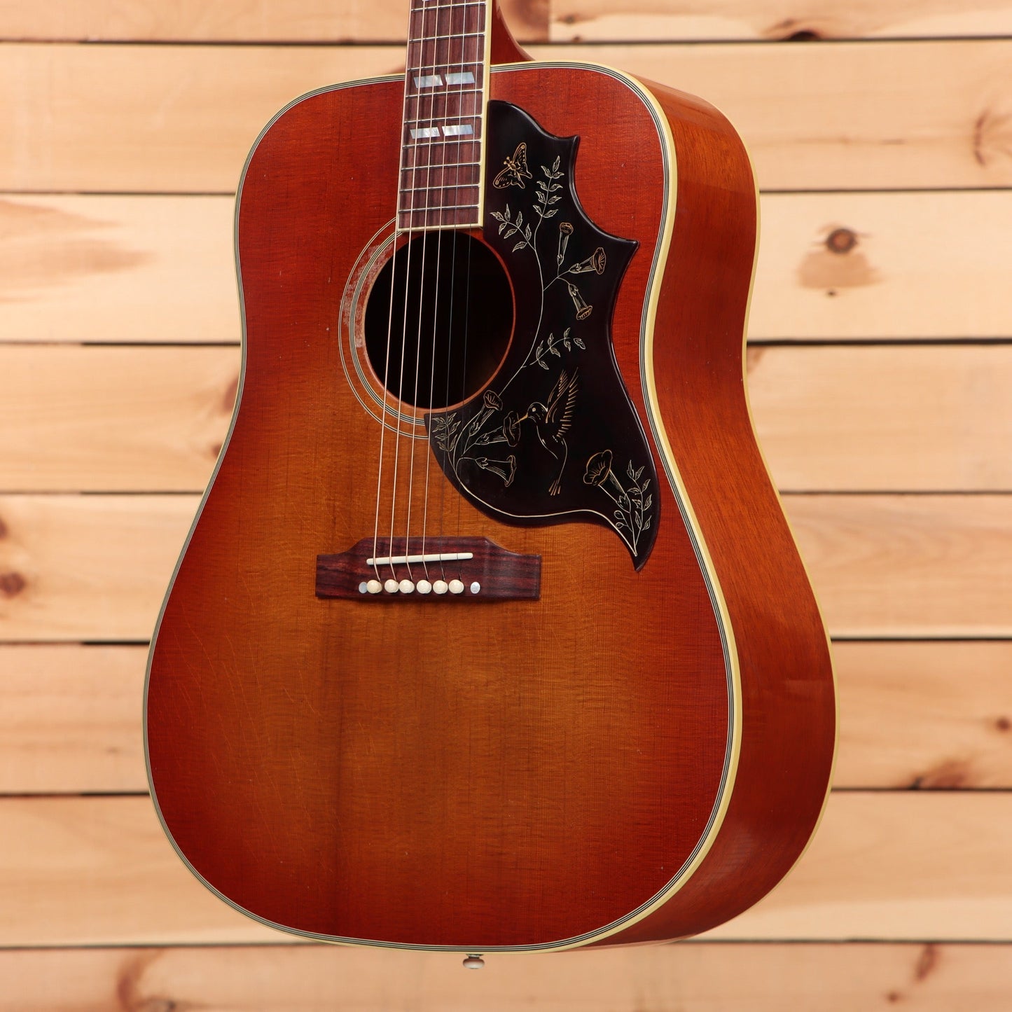 Gibson 1960 Hummingbird Light Aged - Heritage Cherry Sunburst