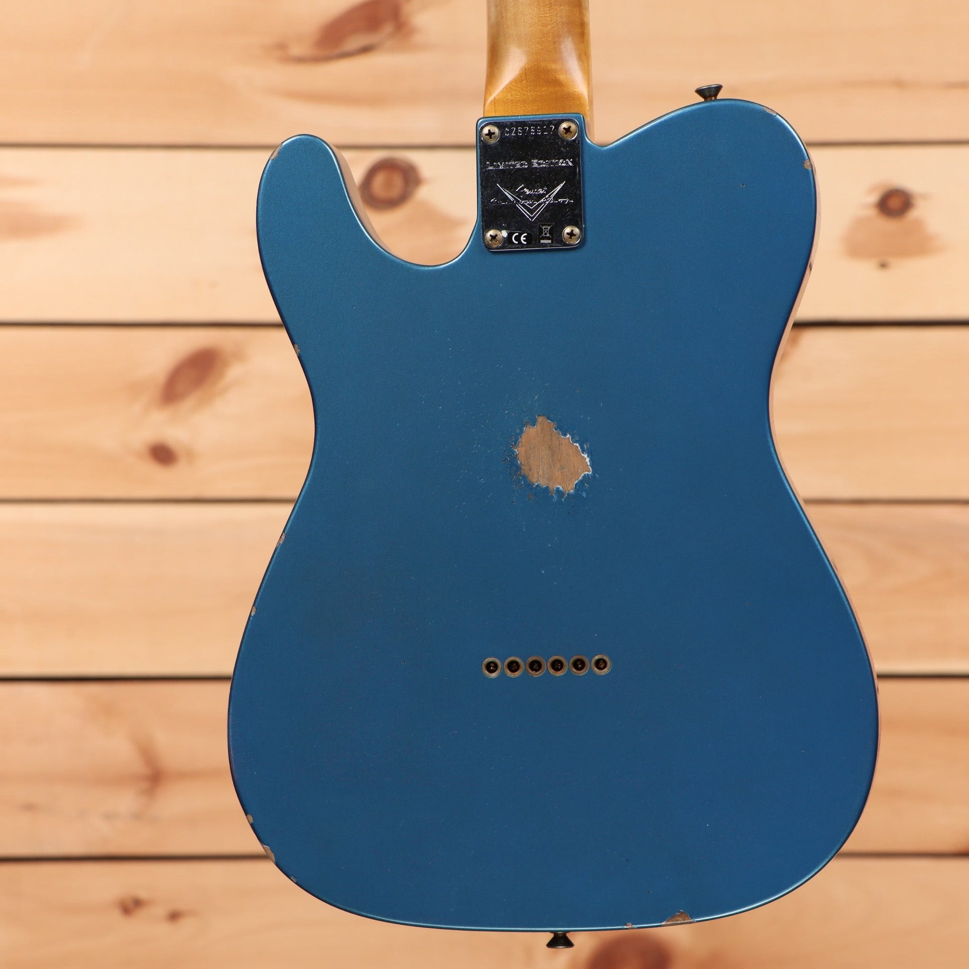 Fender Custom Shop Limited 1960 Telecaster Relic - Aged Lake Placid Blue
