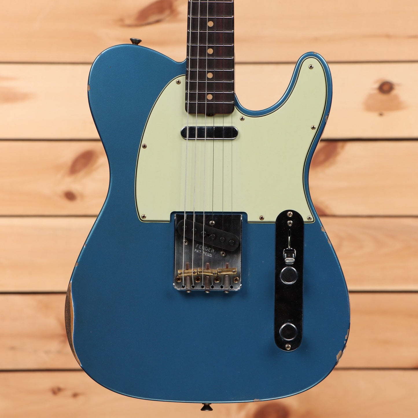 Fender Custom Shop Limited 1960 Telecaster Relic - Aged Lake Placid Blue