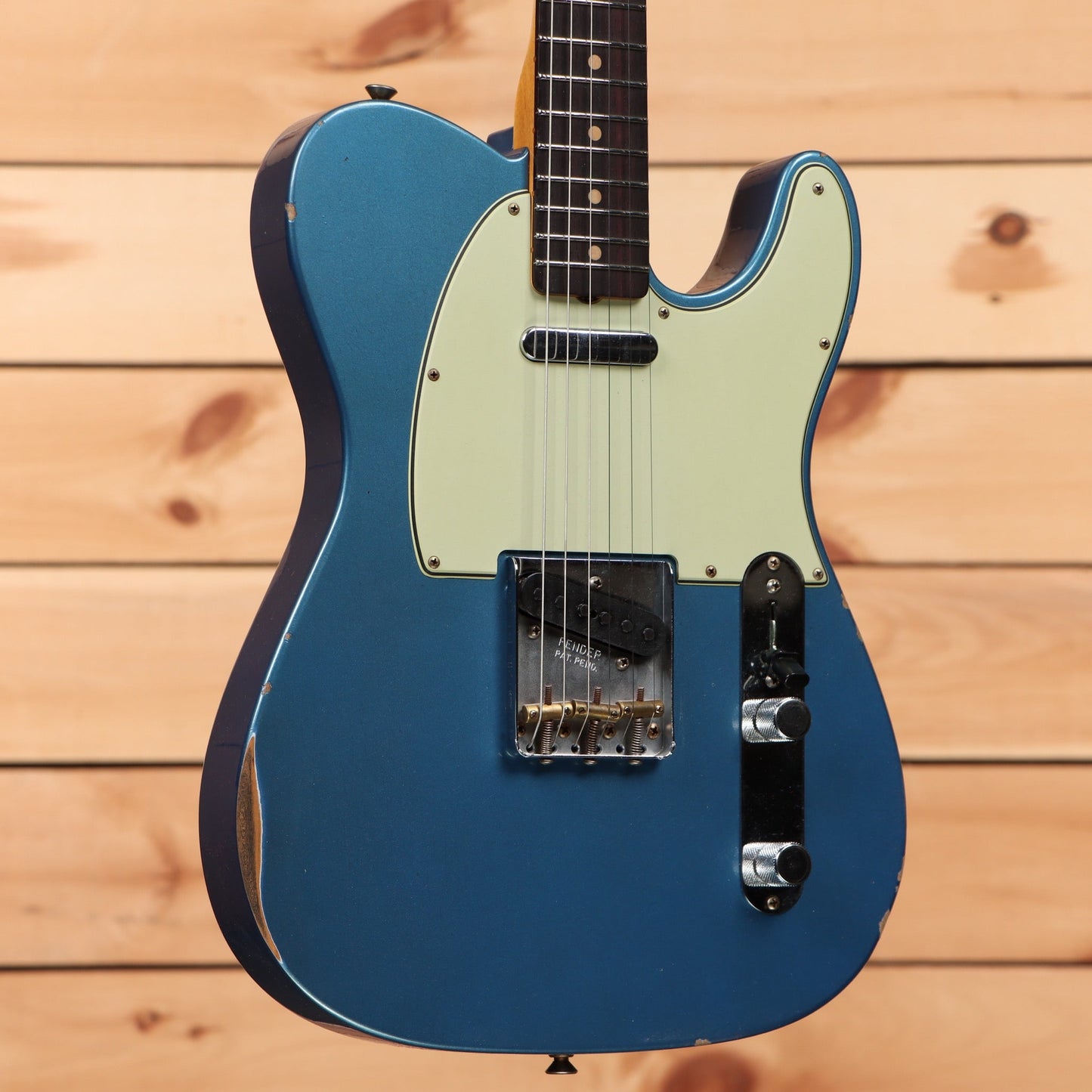 Fender Custom Shop Limited 1960 Telecaster Relic - Aged Lake Placid Blue