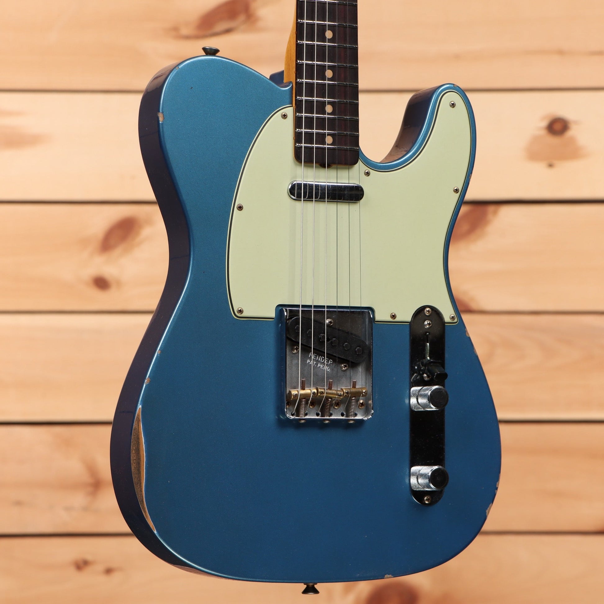 Fender Custom Shop Limited 1960 Telecaster Relic - Aged Lake Placid Blue