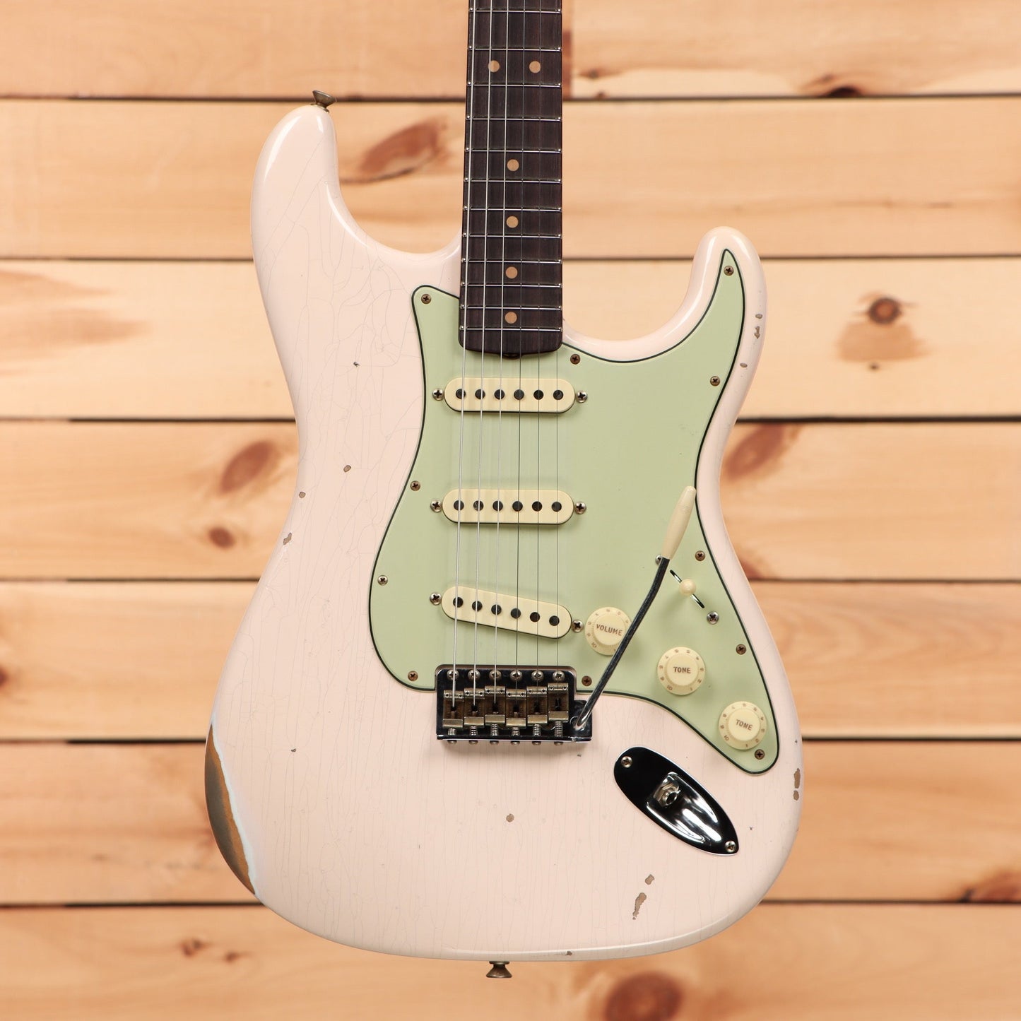 Fender Custom Shop Limited 1963 Stratocaster Relic - Super Faded/Aged Shell Pink