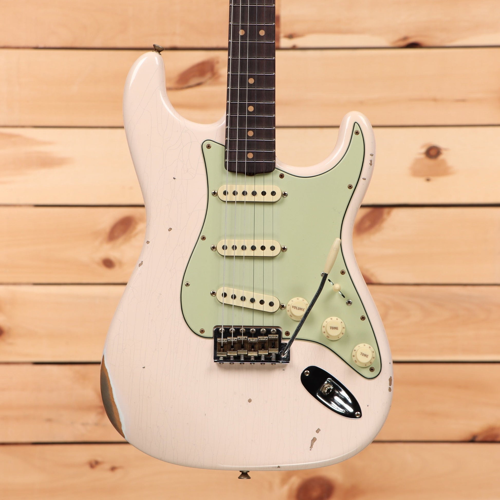Fender Custom Shop Limited 1963 Stratocaster Relic - Super Faded/Aged Shell Pink