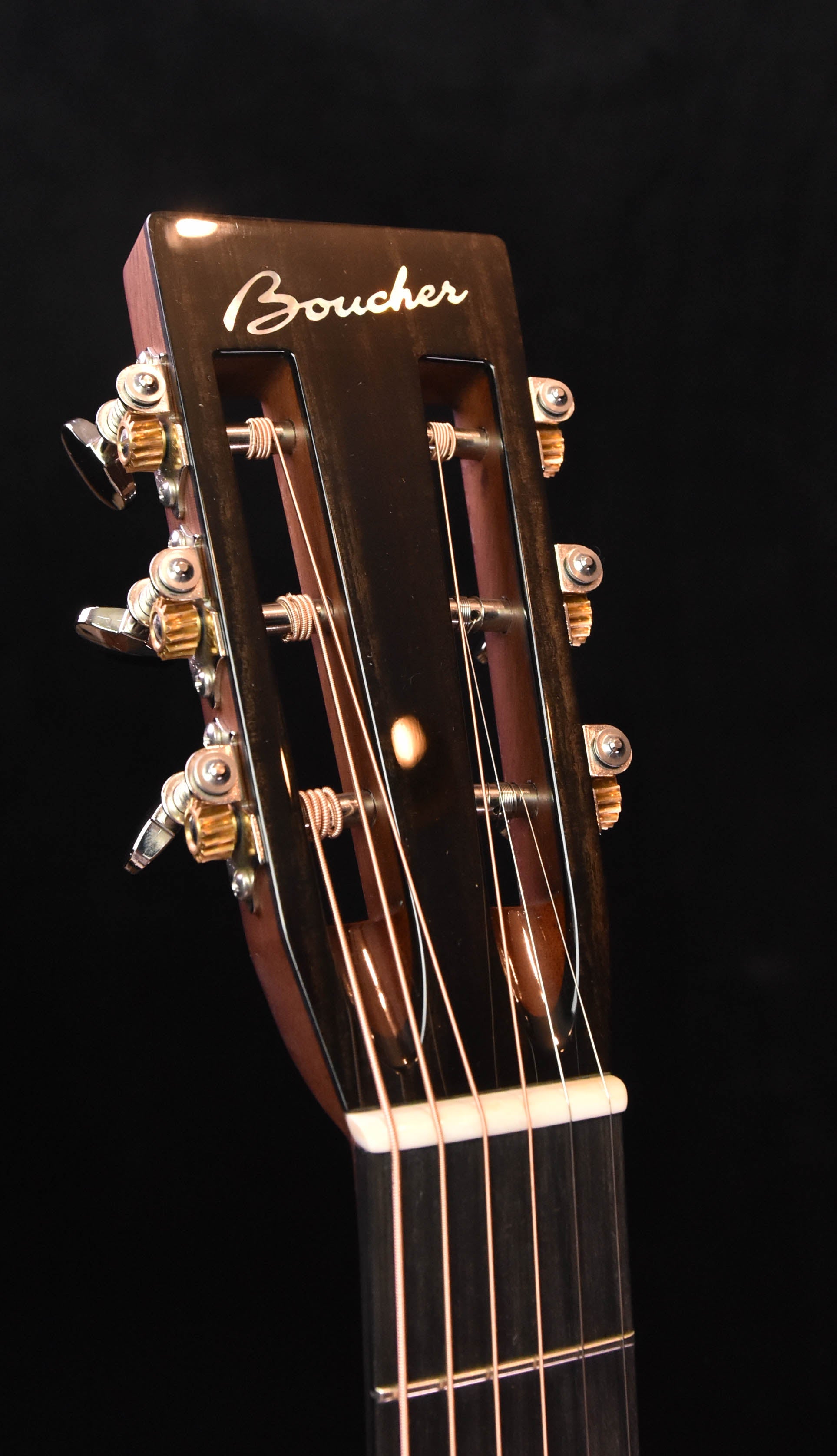 Boucher LE-SG-241-M Limited Edition 20th Anniversary OMH 5A Quilted Sapele/ Adirondack Spruce 14 Fret Slot Head  Master Pack