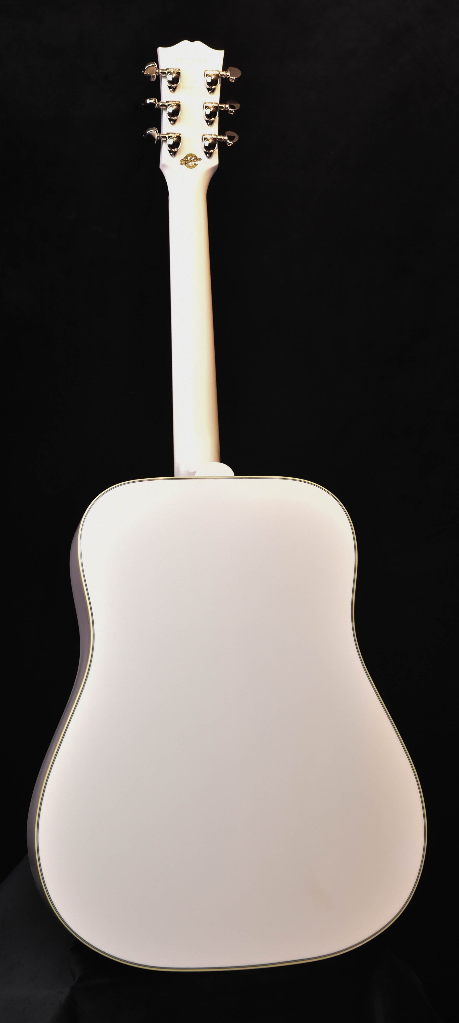 Gibson Custom Shop Hummingbird Maple Alpine White Gloss Acoustic Guitar