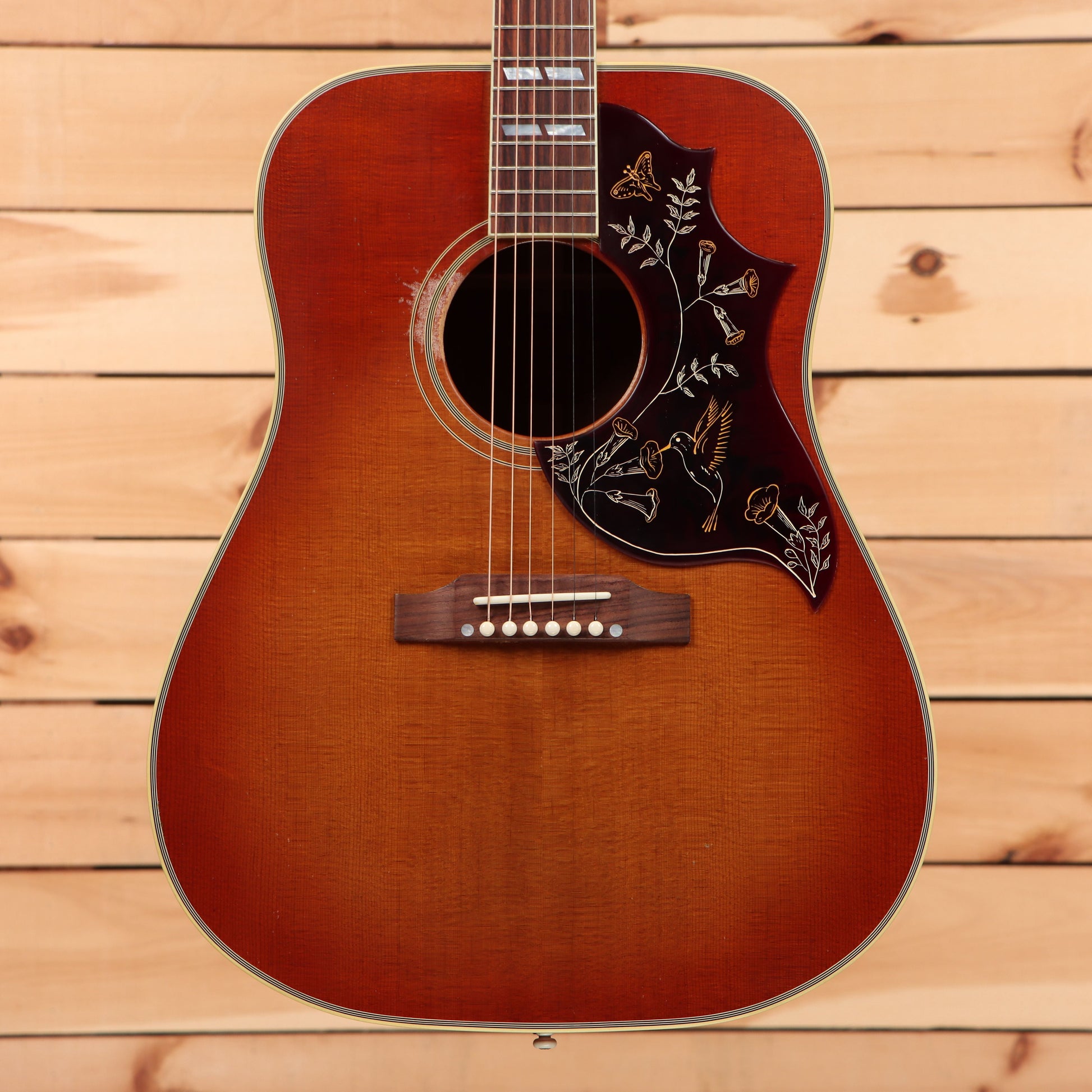 Gibson 1960 Hummingbird Light Aged - Heritage Cherry Sunburst