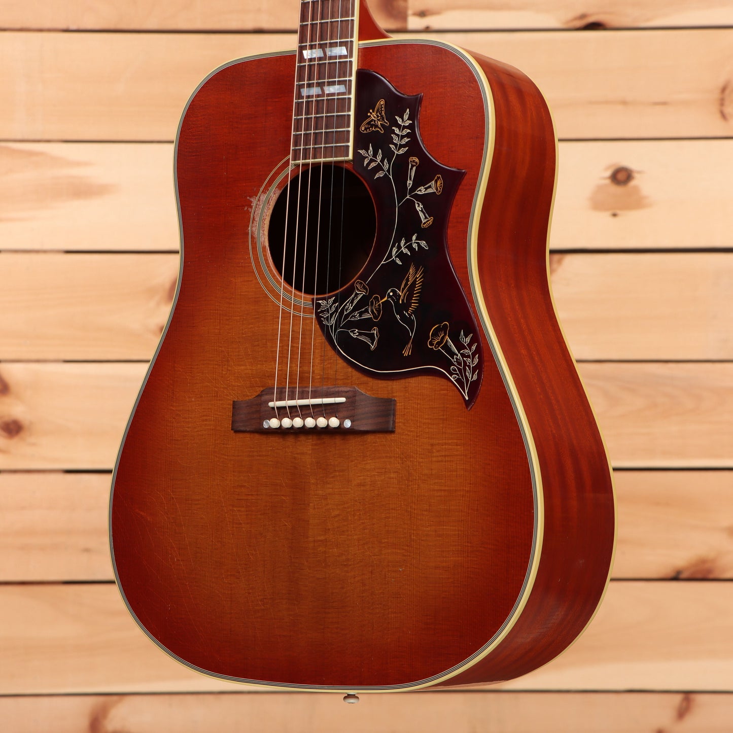Gibson 1960 Hummingbird Light Aged - Heritage Cherry Sunburst