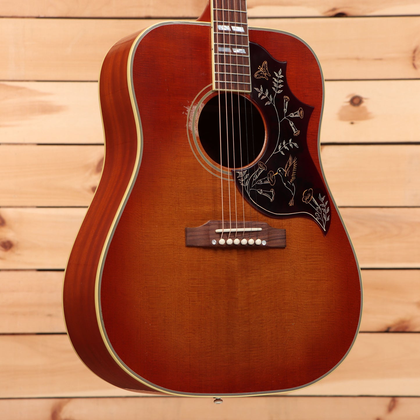 Gibson 1960 Hummingbird Light Aged - Heritage Cherry Sunburst