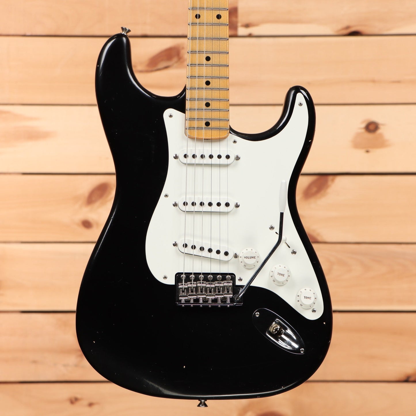 Fender Custom Shop Limited Dennis Galuszka Masterbuilt 1956 Stratocaster Journeyman Relic - Black