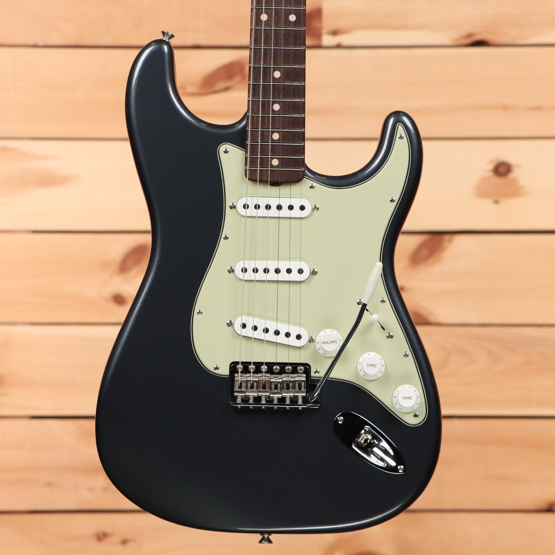 Fender Custom Shop Limited David Brown Masterbuilt '60s Strat Deluxe Closet Classic - Charcoal Frost Metallic