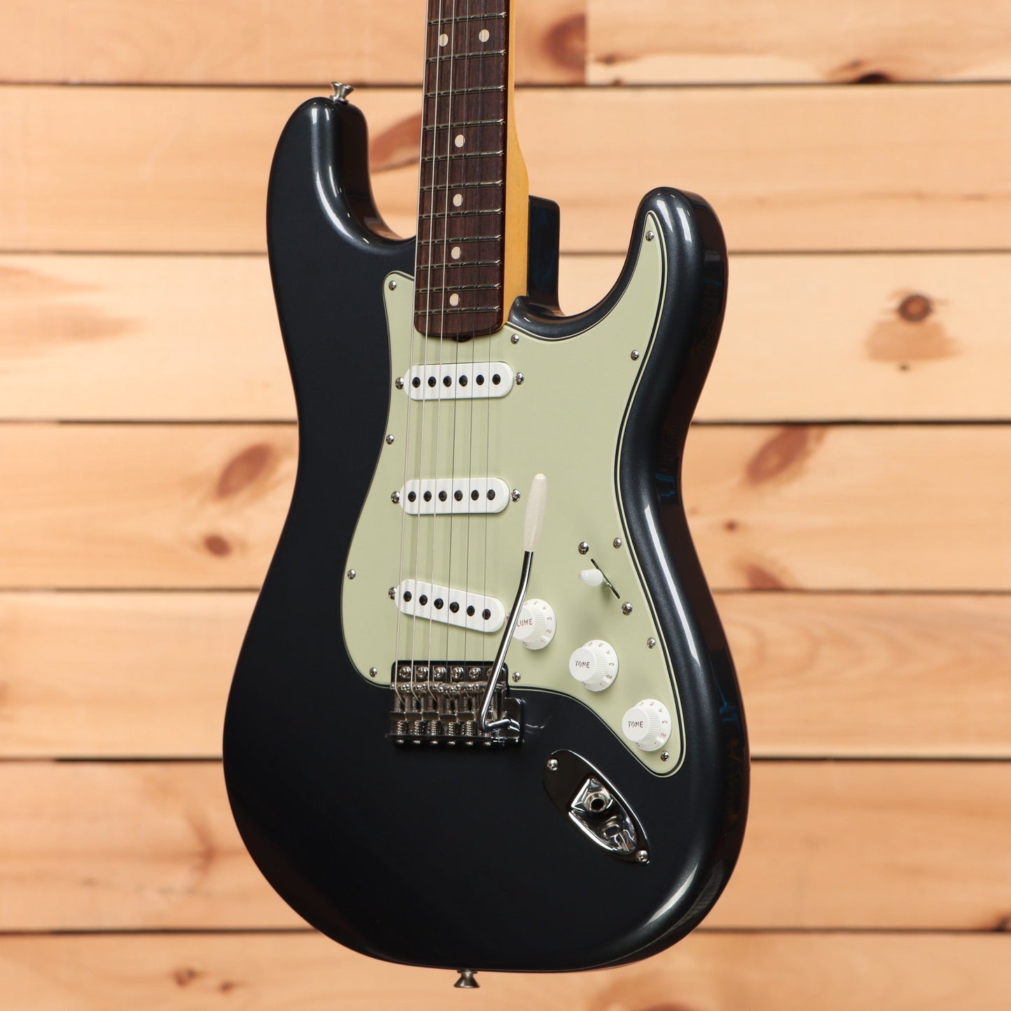 Fender Custom Shop Limited David Brown Masterbuilt '60s Strat Deluxe Closet Classic - Charcoal Frost Metallic