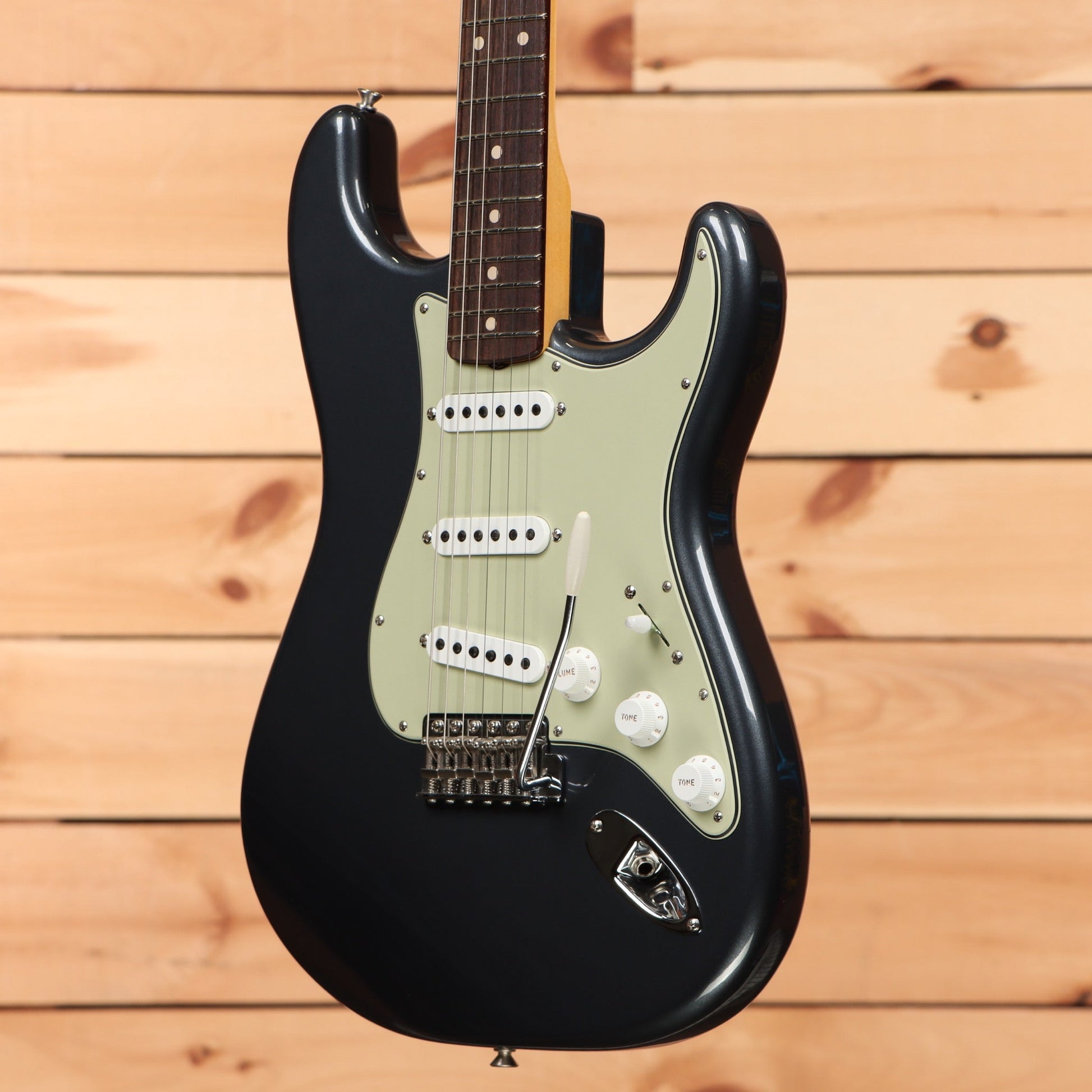 Fender Custom Shop Limited David Brown Masterbuilt '60s Strat Deluxe Closet Classic - Charcoal Frost Metallic