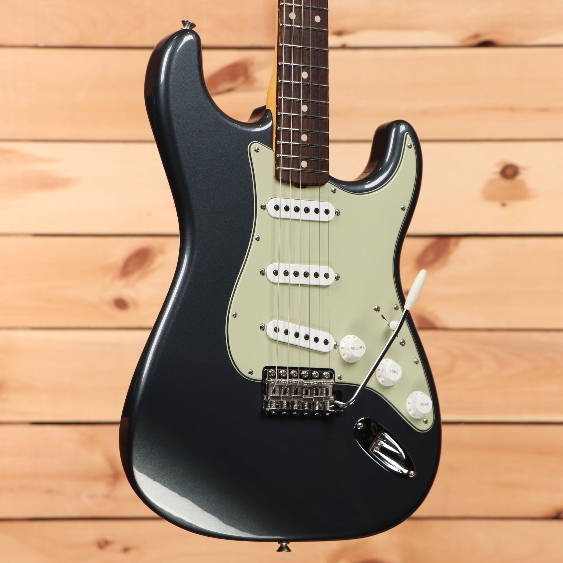 Fender Custom Shop Limited David Brown Masterbuilt '60s Strat Deluxe Closet Classic - Charcoal Frost Metallic
