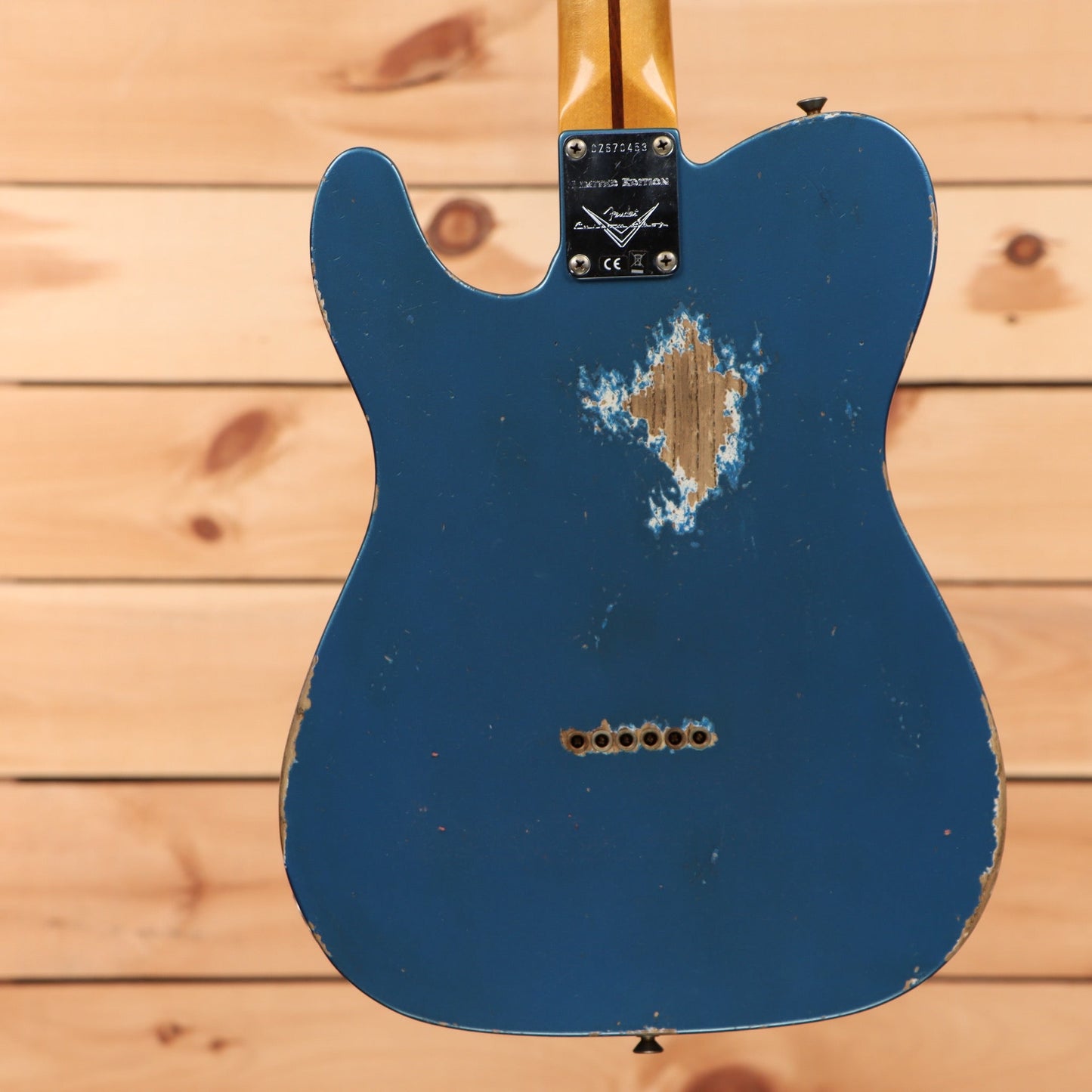 Fender Custom Shop Limited 1958 Telecaster Heavy Relic - Aged Lake Placid Blue