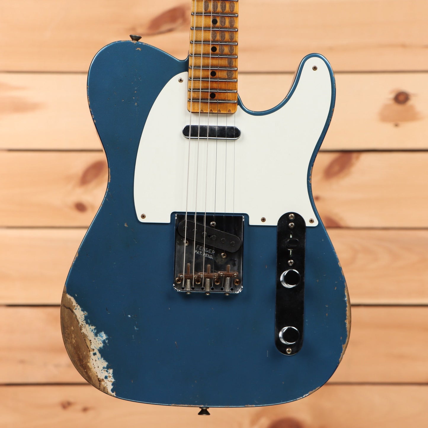 Fender Custom Shop Limited 1958 Telecaster Heavy Relic - Aged Lake Placid Blue