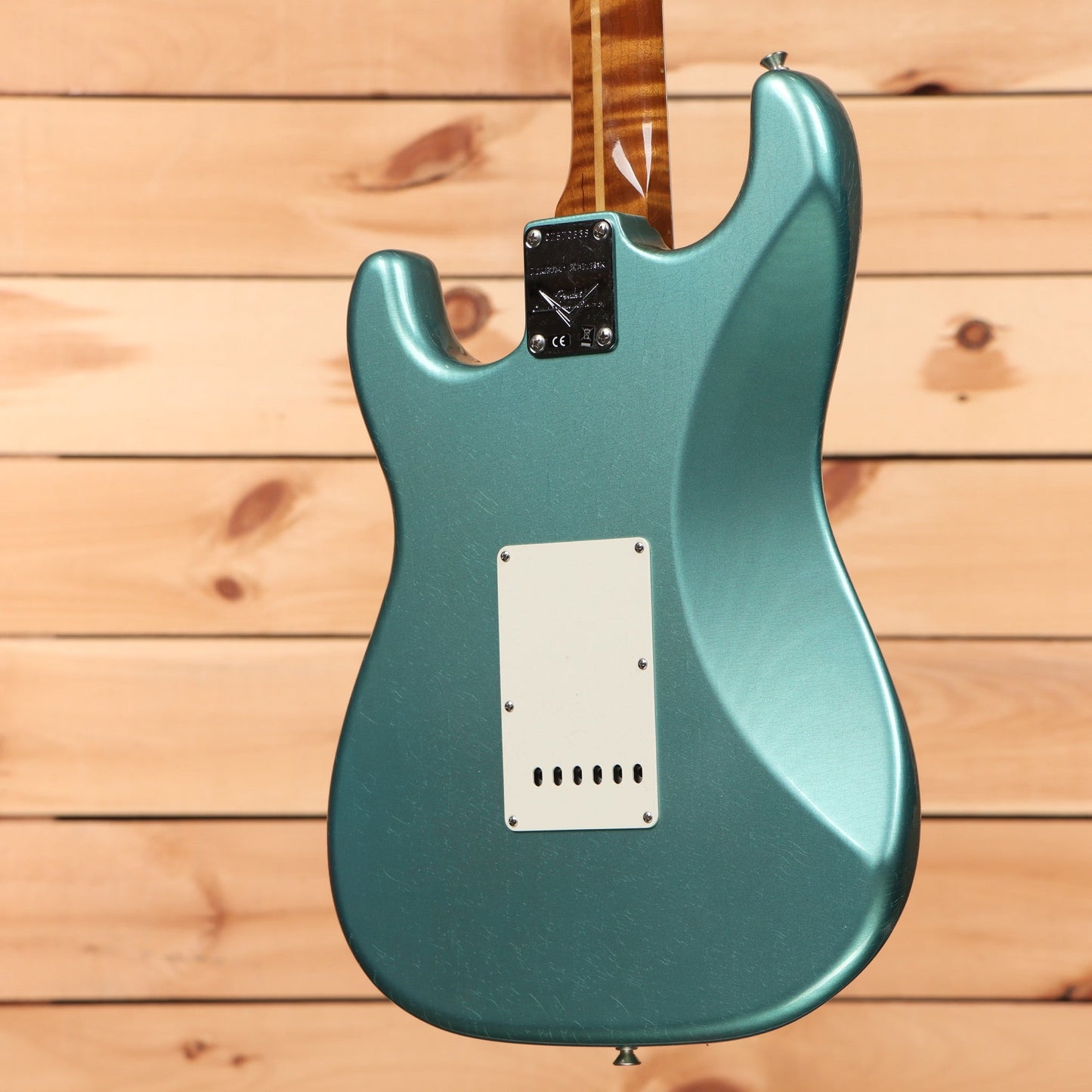 Fender Custom Shop Limited Roasted Pine Stratocaster Relic - Aged Teal Green Metallic