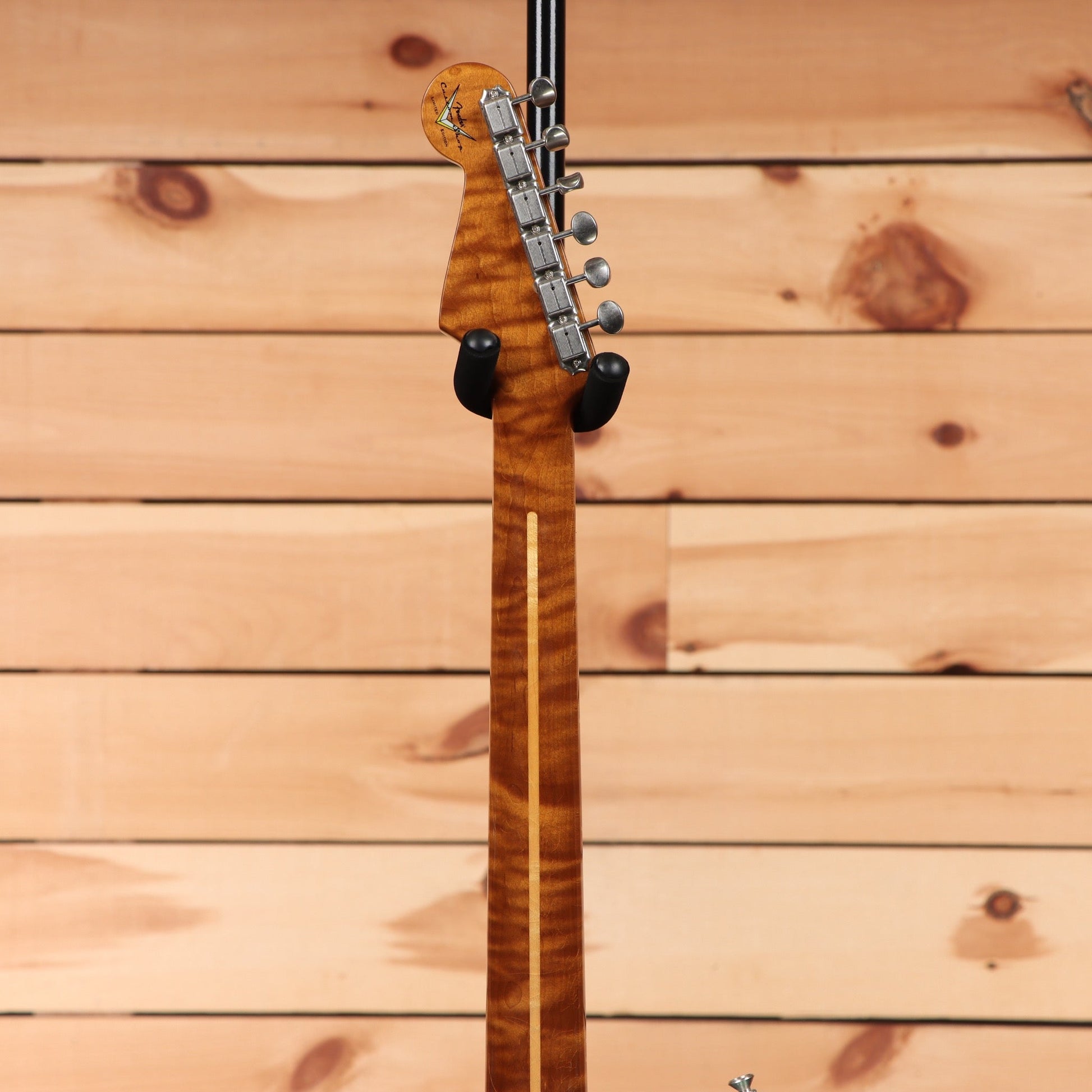 Fender Custom Shop Limited Roasted Pine Stratocaster Relic - Aged Teal Green Metallic