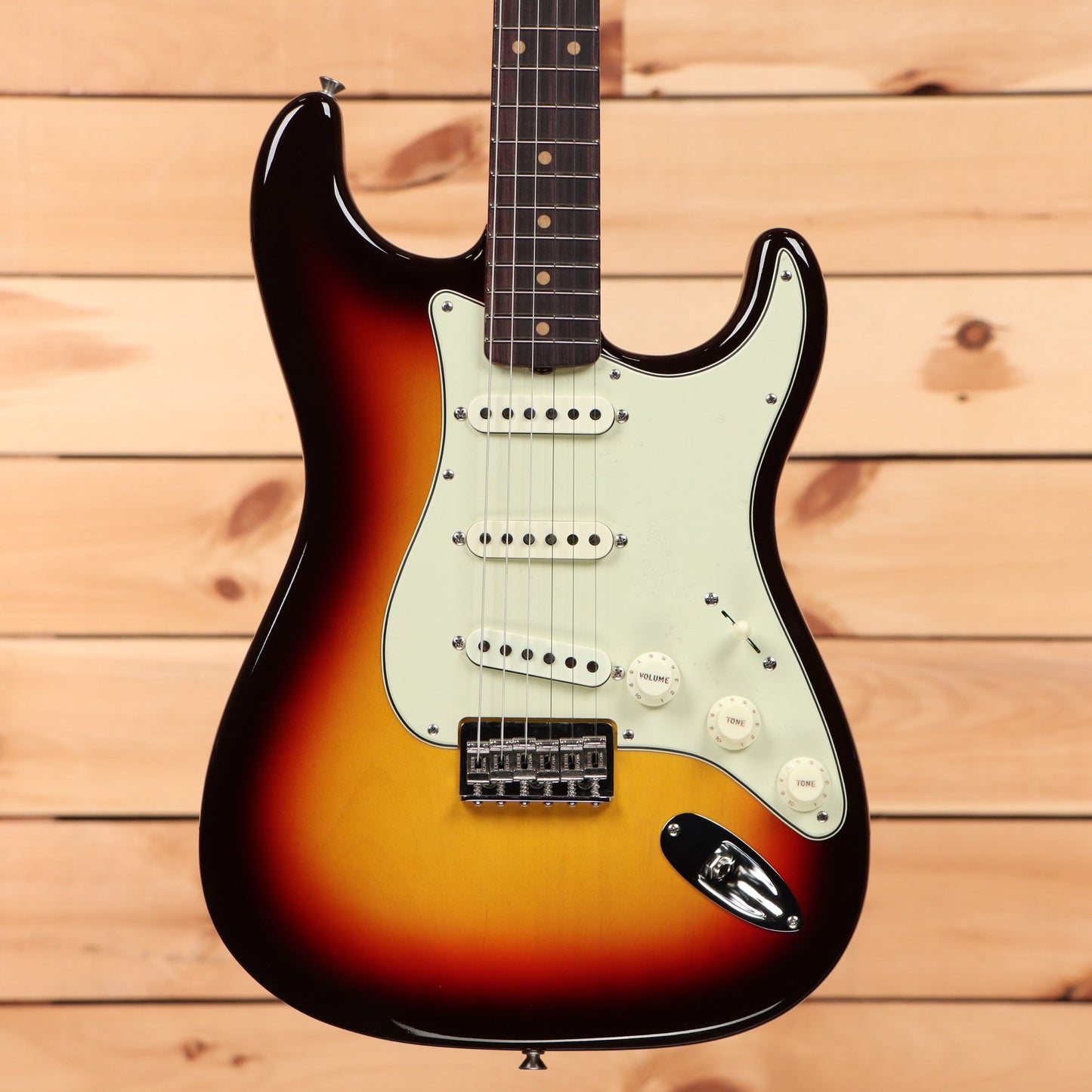 Fender Custom Shop Vintage Custom 1959 Stratocaster Hardtail Relic - Chocolate 3 Tone Sunburst