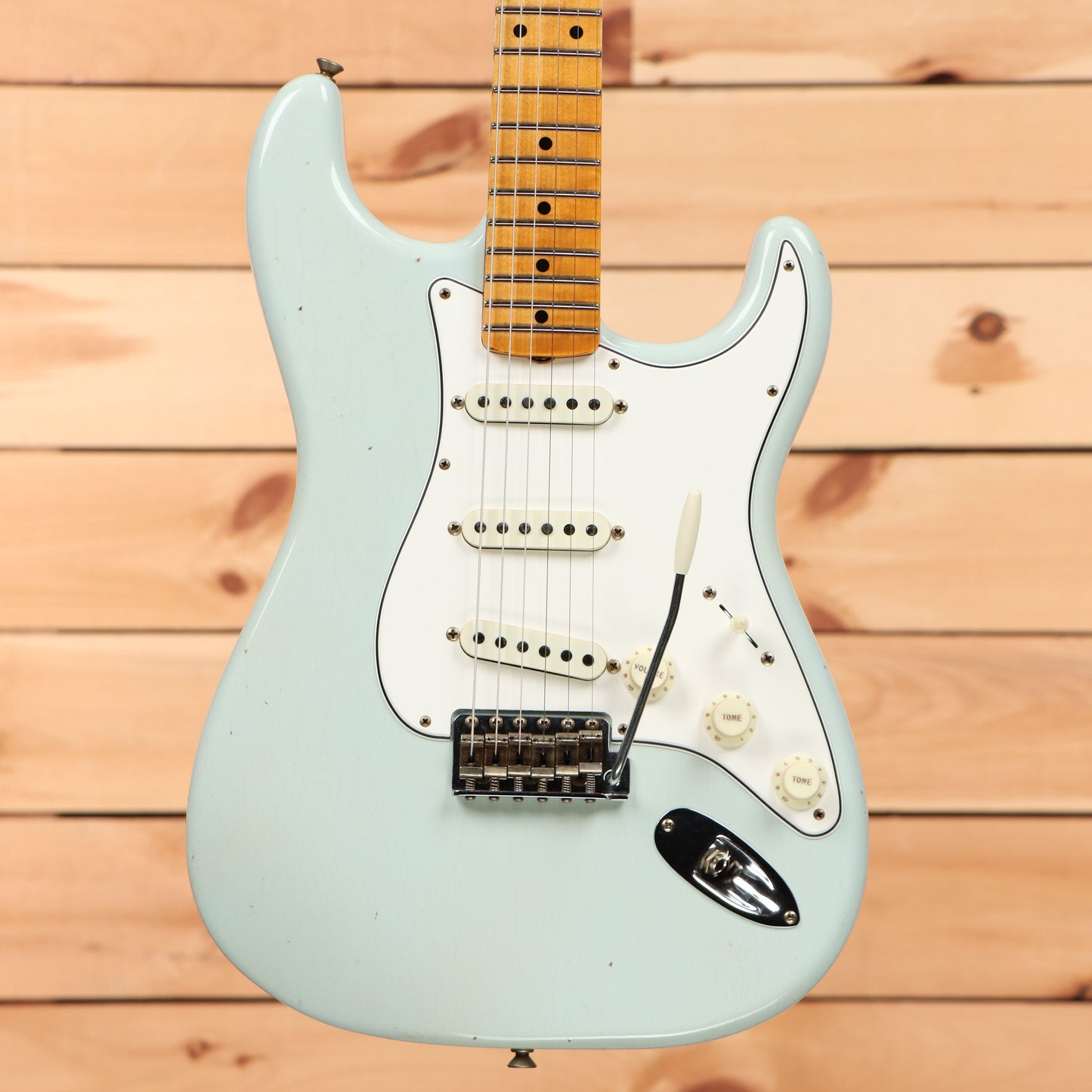 Fender Custom Shop Limited Tomatillo Stratocaster Journeyman - Super Faded/Aged Sonic Blue