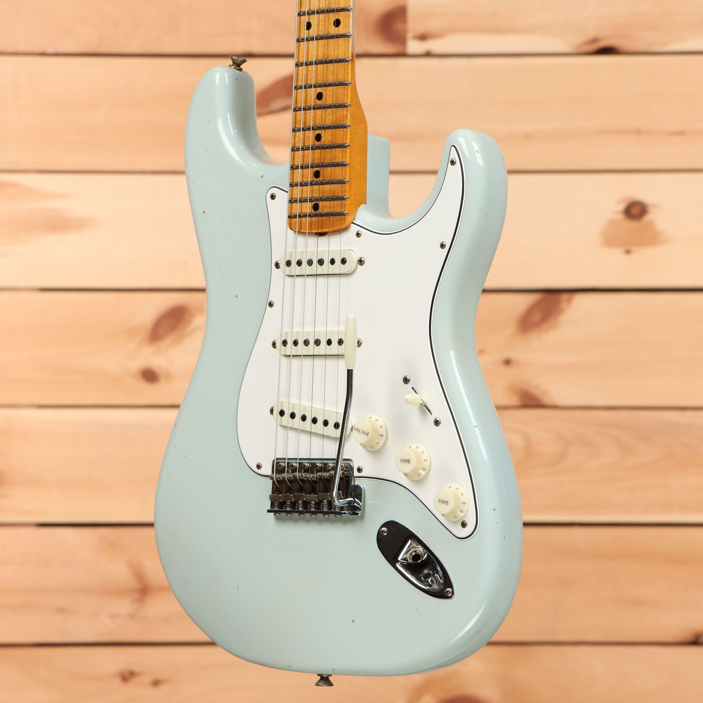 Fender Custom Shop Limited Tomatillo Stratocaster Journeyman - Super Faded/Aged Sonic Blue