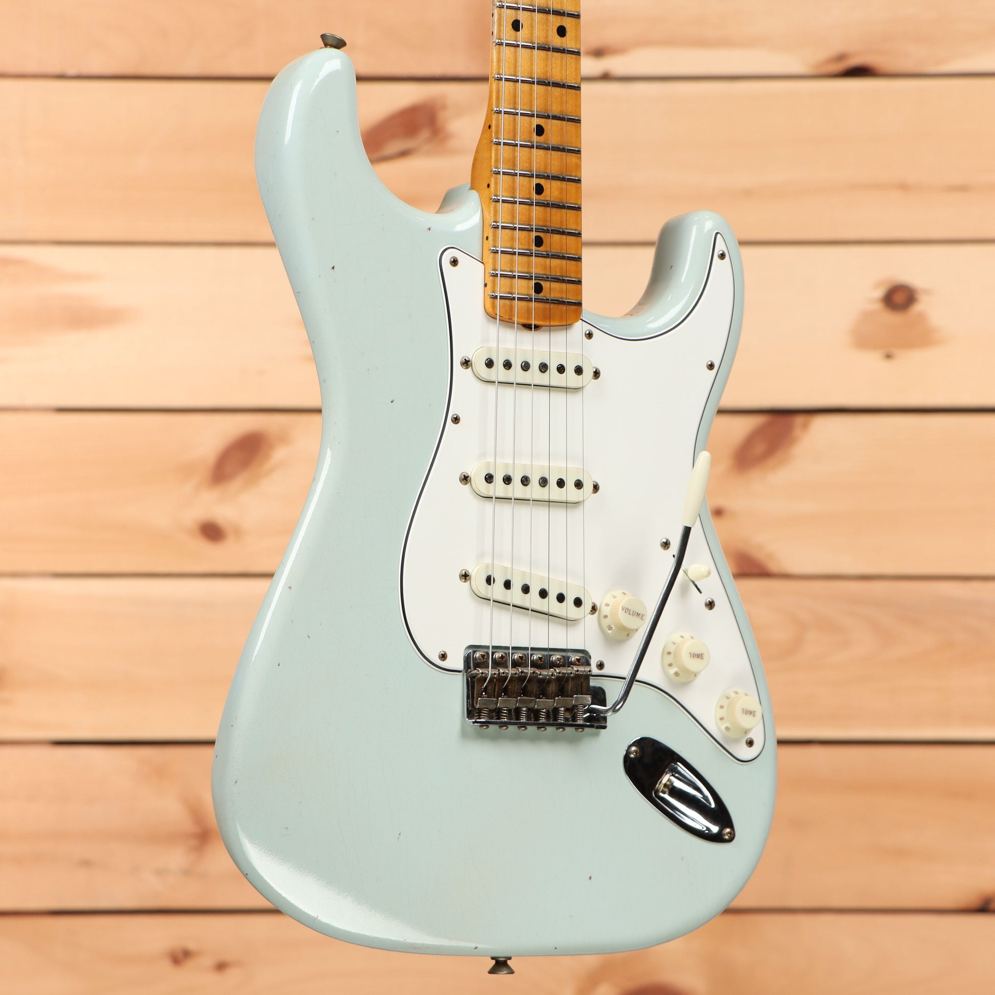 Fender Custom Shop Limited Tomatillo Stratocaster Journeyman - Super Faded/Aged Sonic Blue