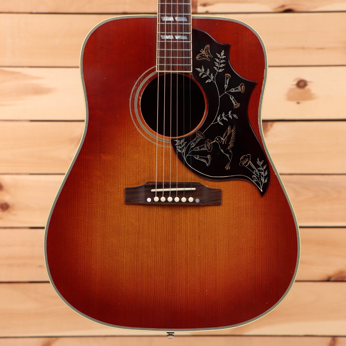 Gibson 1960 Hummingbird Light Aged - Heritage Cherry Sunburst
