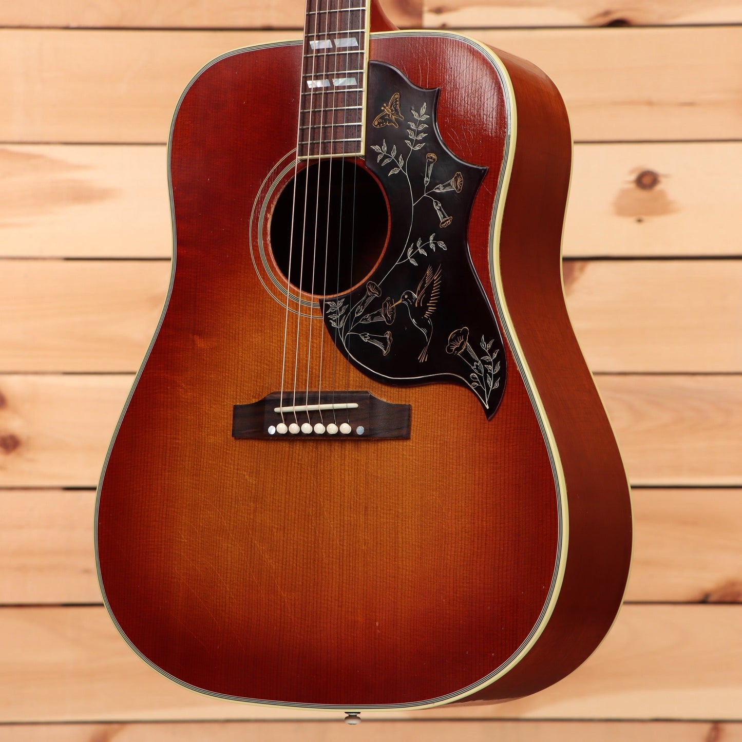 Gibson 1960 Hummingbird Light Aged - Heritage Cherry Sunburst