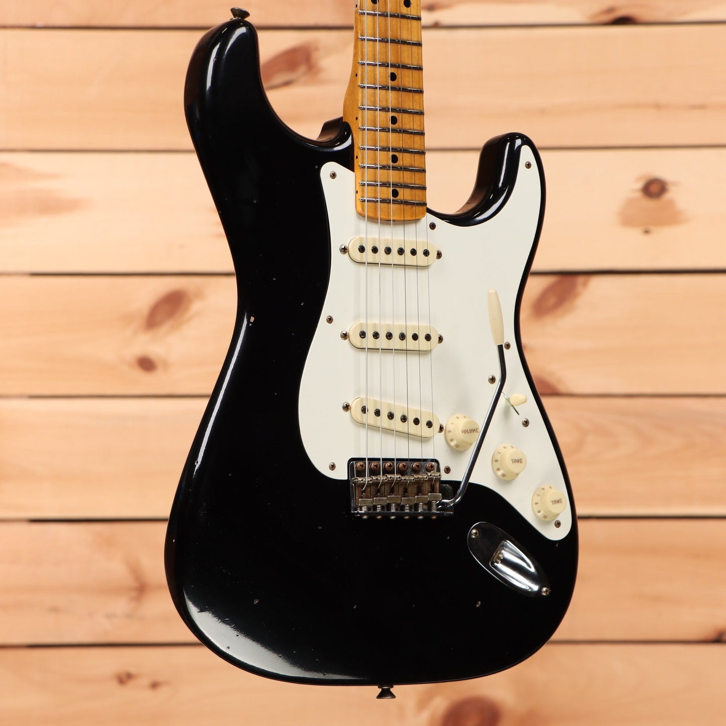 Fender Custom Shop Limited 1956 Stratocaster Relic - Aged Black