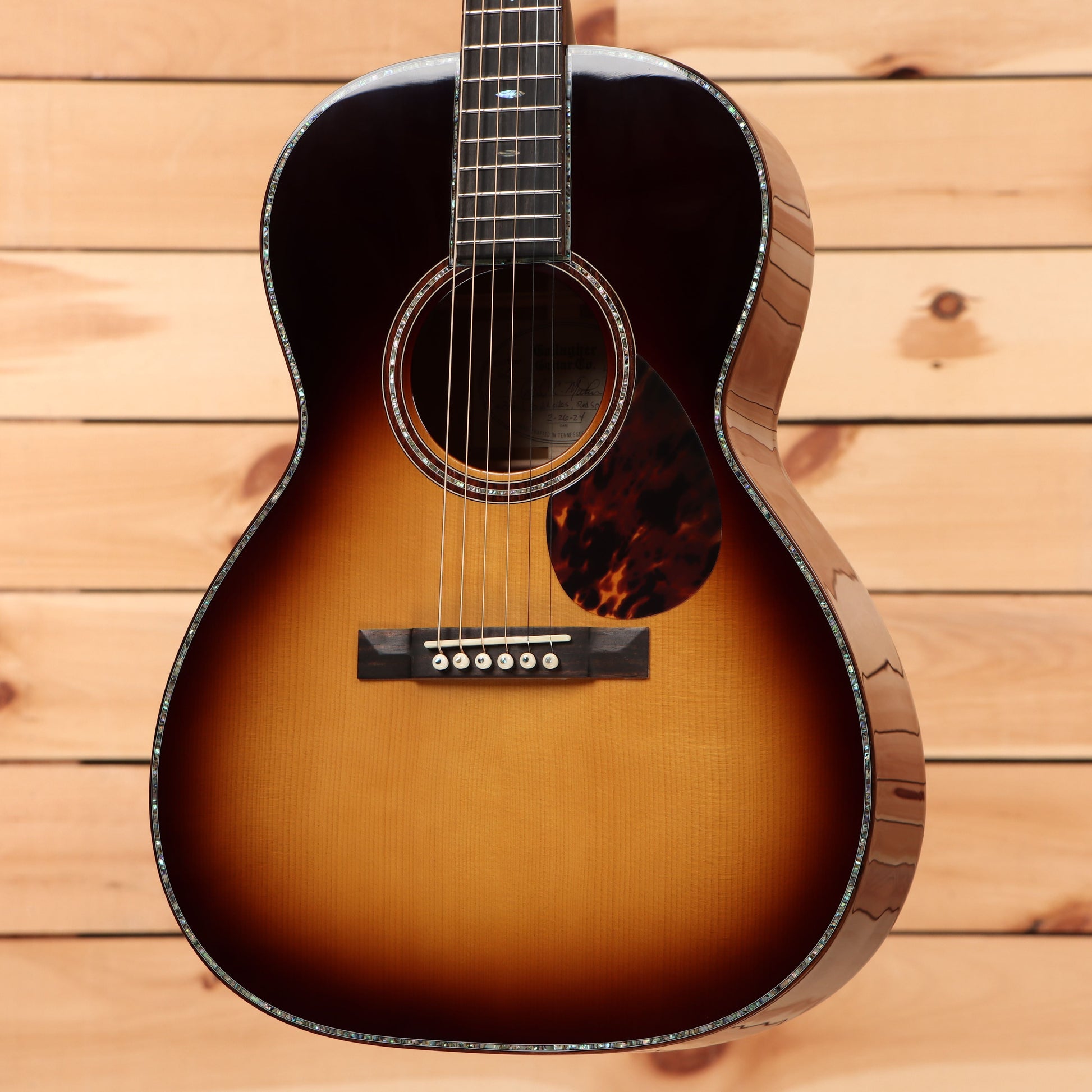 Gallagher Custom GC Bodock - Dark Tobacco Burst