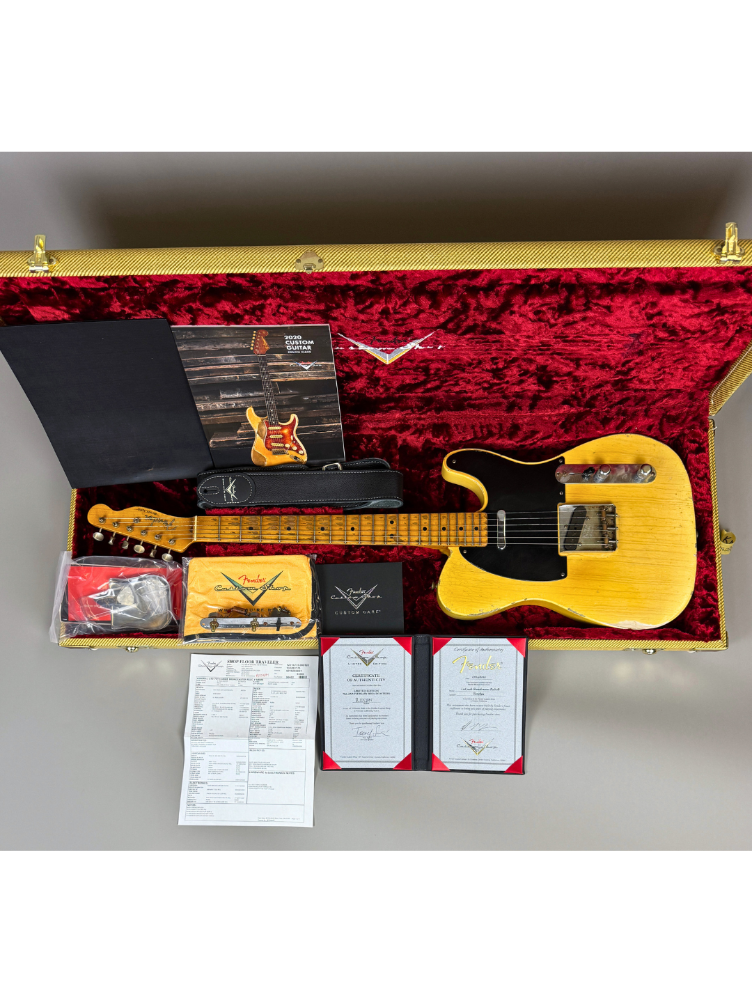 Fender Masterbuilt Kyle McMillin Ltd 70th Anniversary Broadcaster Relic - USA 2020