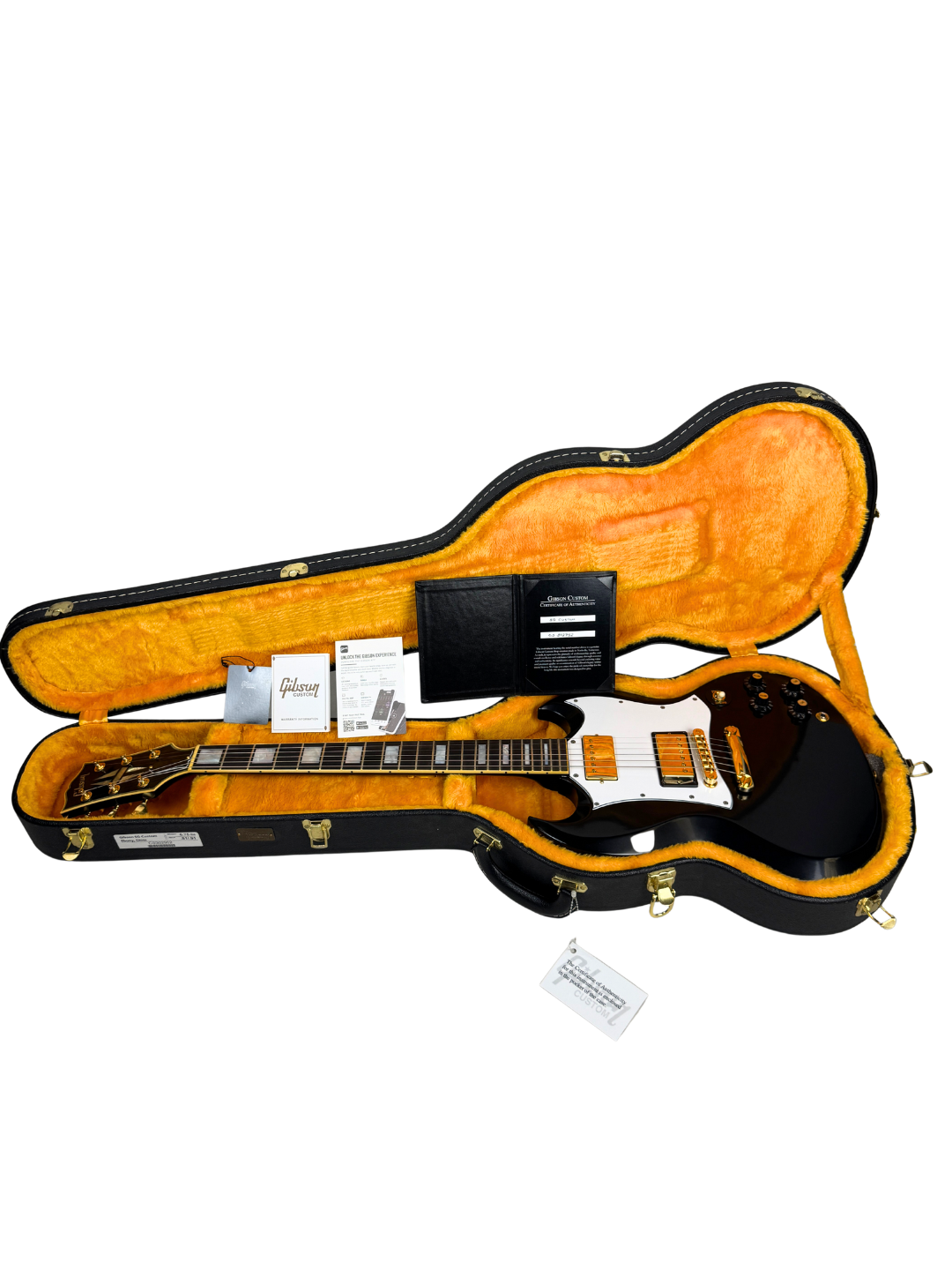 SOLD - Gibson Custom Shop SG Custom with 'Back in Black' Upgrades - USA 2022
