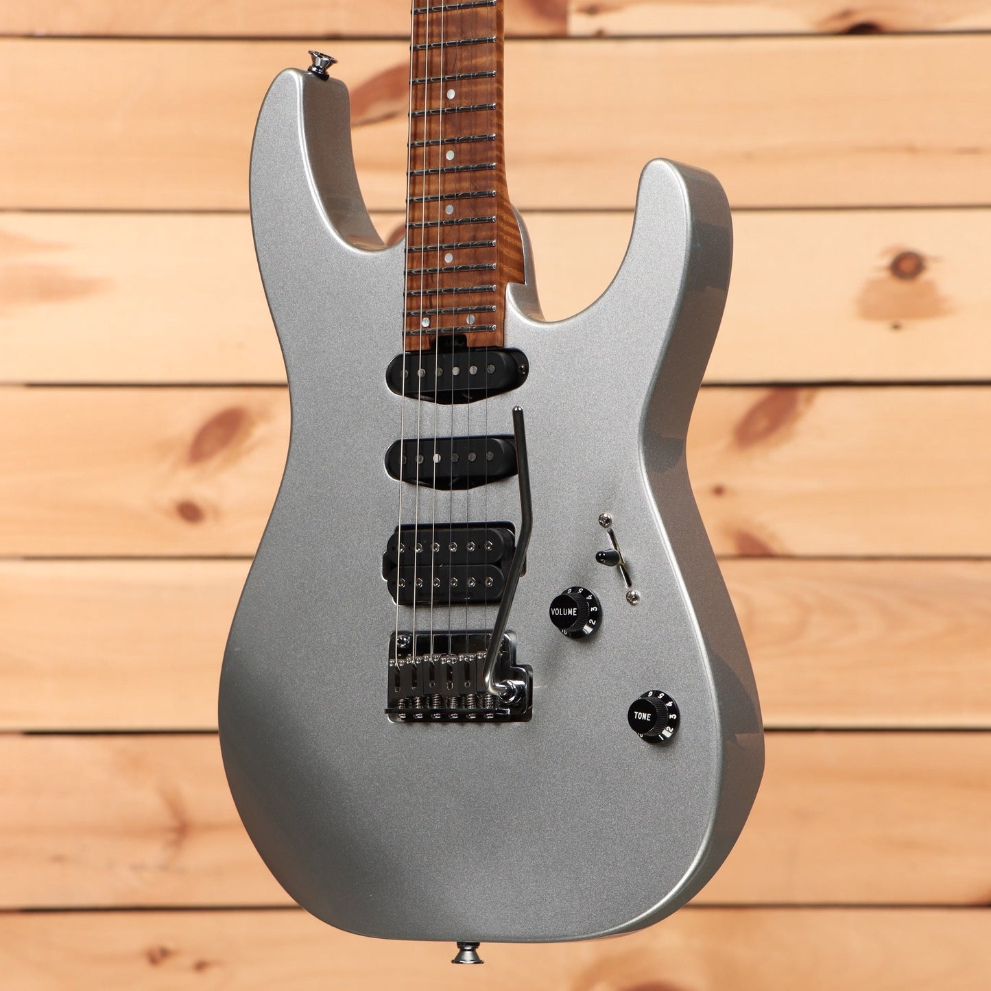 Charvel USA Select DK24 HSS 2PT CM - Quicksilver