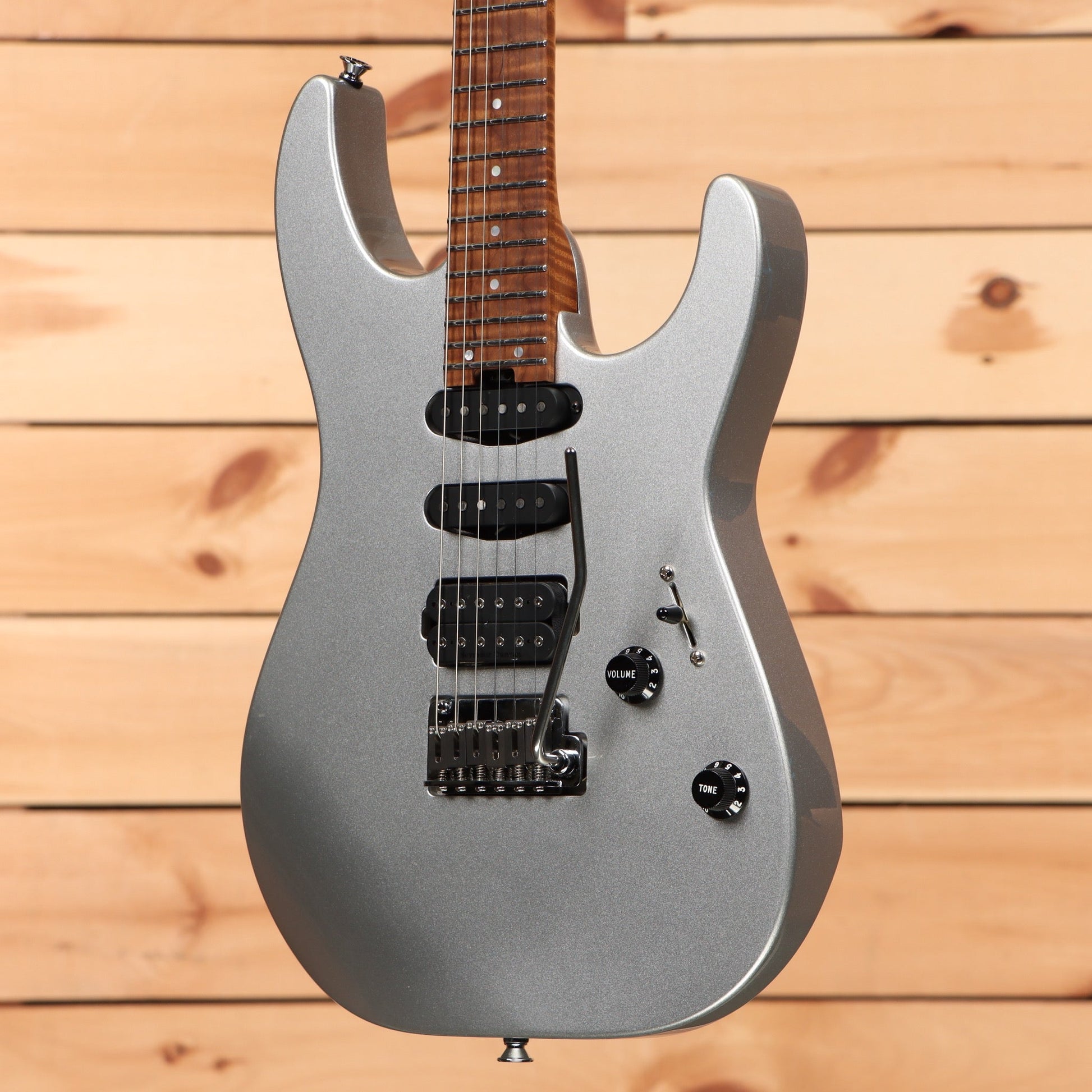 Charvel USA Select DK24 HSS 2PT CM - Quicksilver