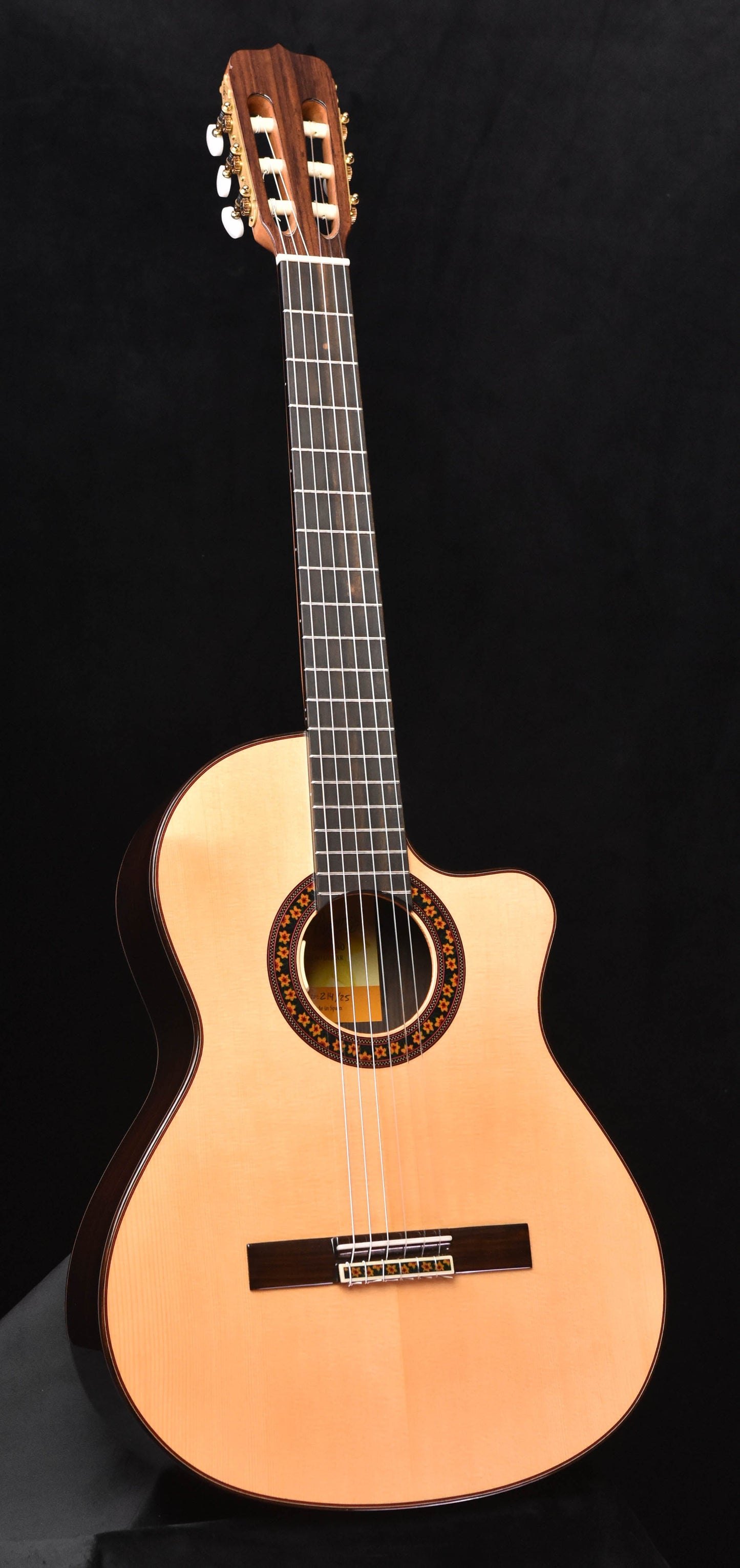 Jose Ramirez 140 CWE-S Spruce Top Cutaway Classical Guitar with LR Baggs Pickup